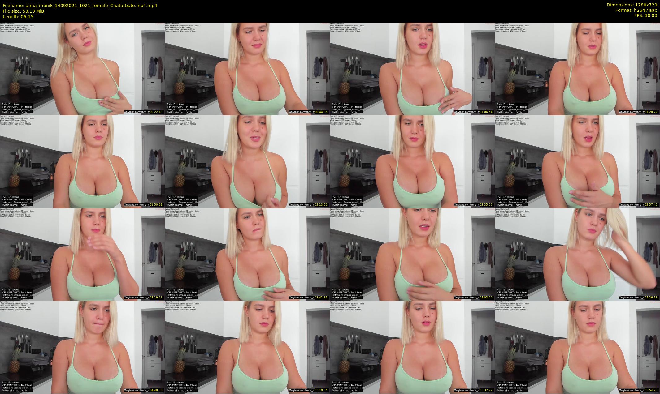 anna_monik — 7 minute Chaturbate couple cam show recording, 720p, Sep 14, 2021