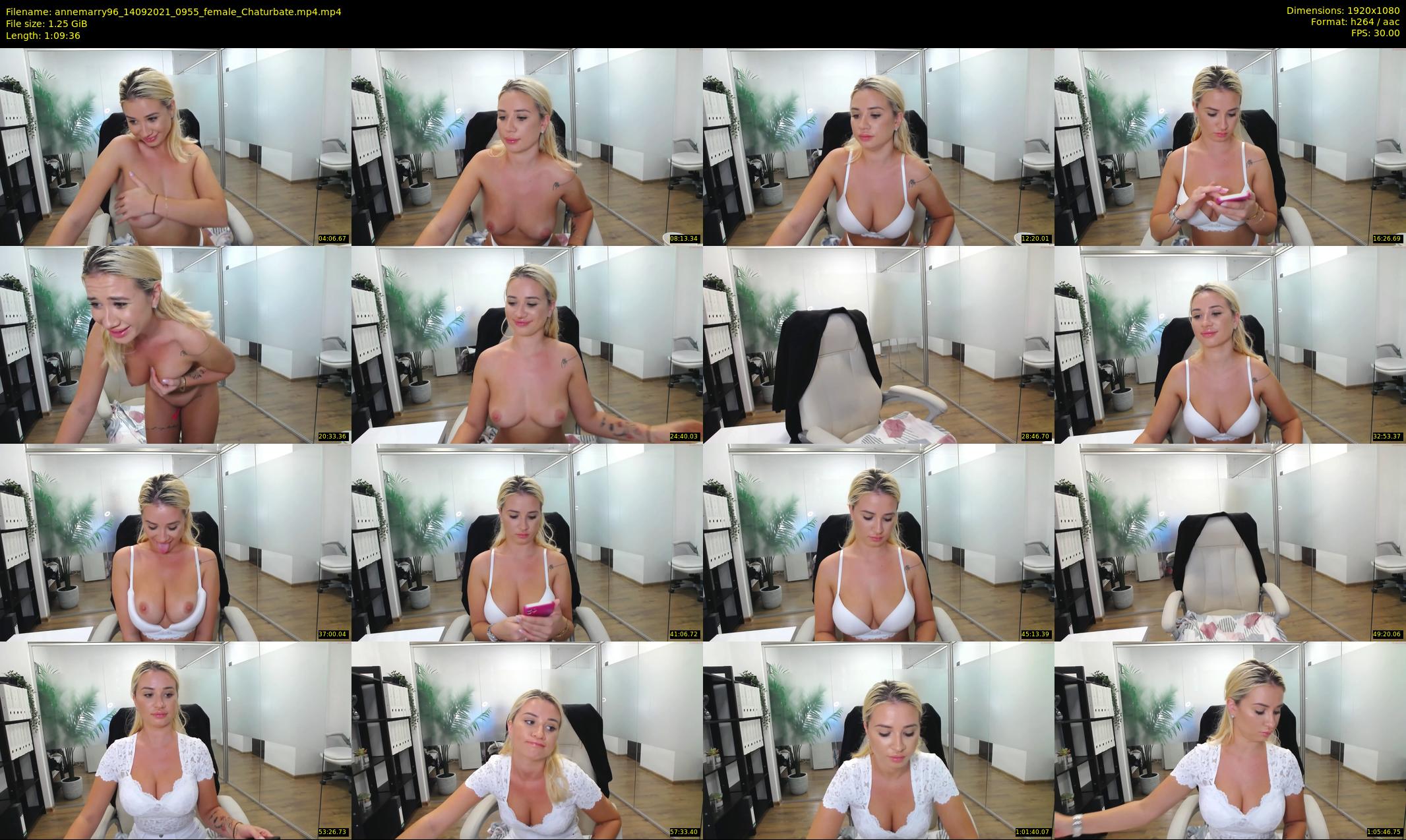 annemarry96 — 70 minute Chaturbate female cam show recording, 1080p, Sep 14, 2021