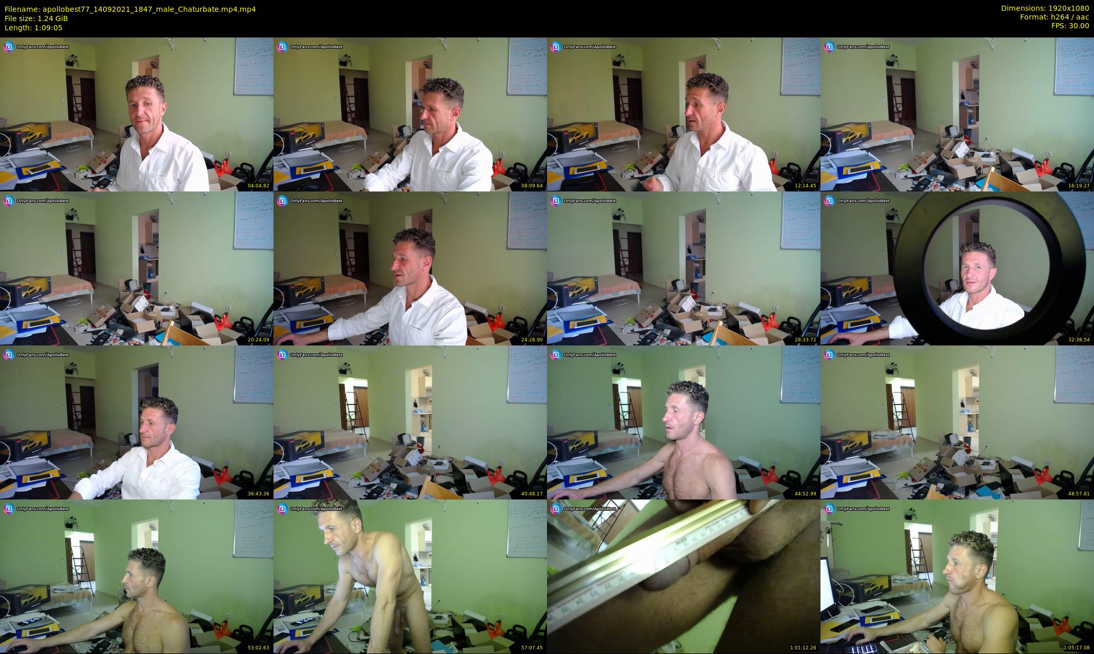 apollobest77 — 70 minute Chaturbate male cam show recording, 1080p, Sep 14, 2021