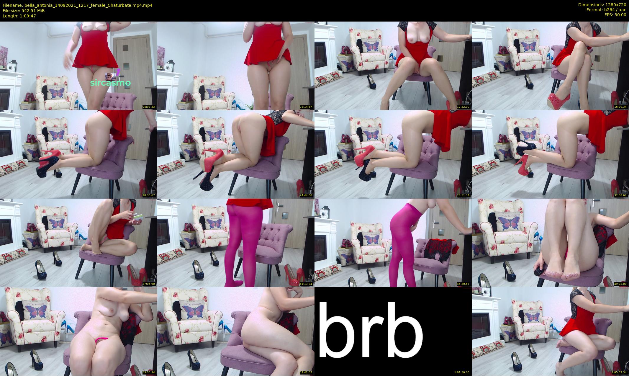 bella_antonia — 70 minute Chaturbate female cam show recording, 720p, Sep 14, 2021