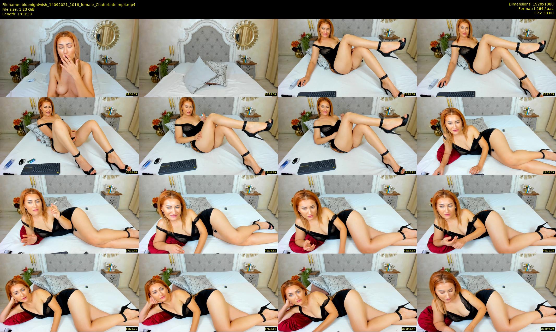 bluenightwish — 70 minute Chaturbate female cam show recording, 1080p, Sep 14, 2021