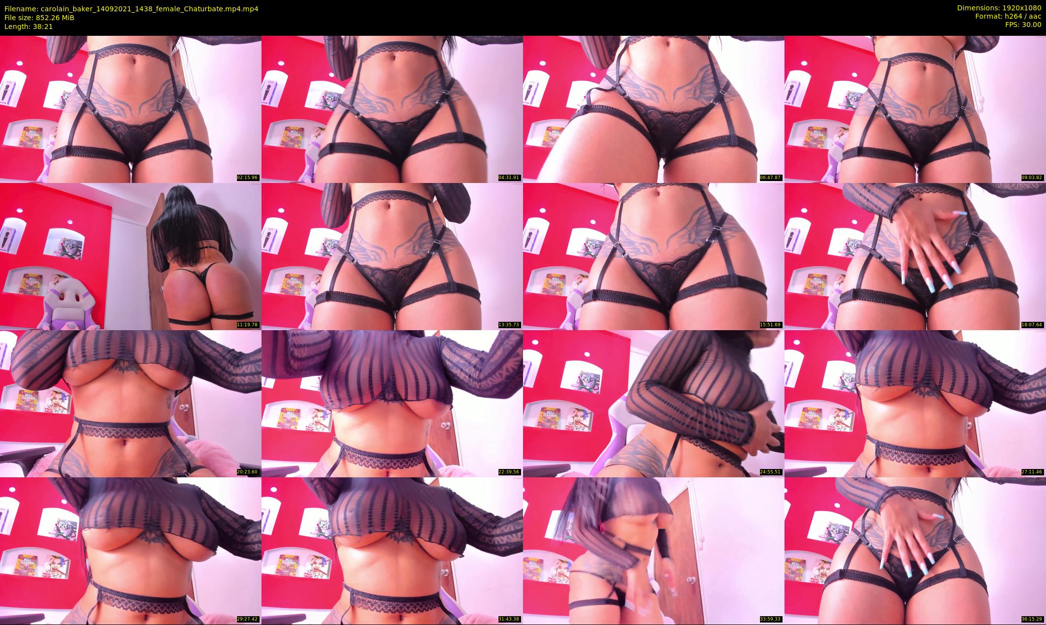 carolain_baker — 39 minute Chaturbate female cam show recording, 1080p, Sep 14, 2021
