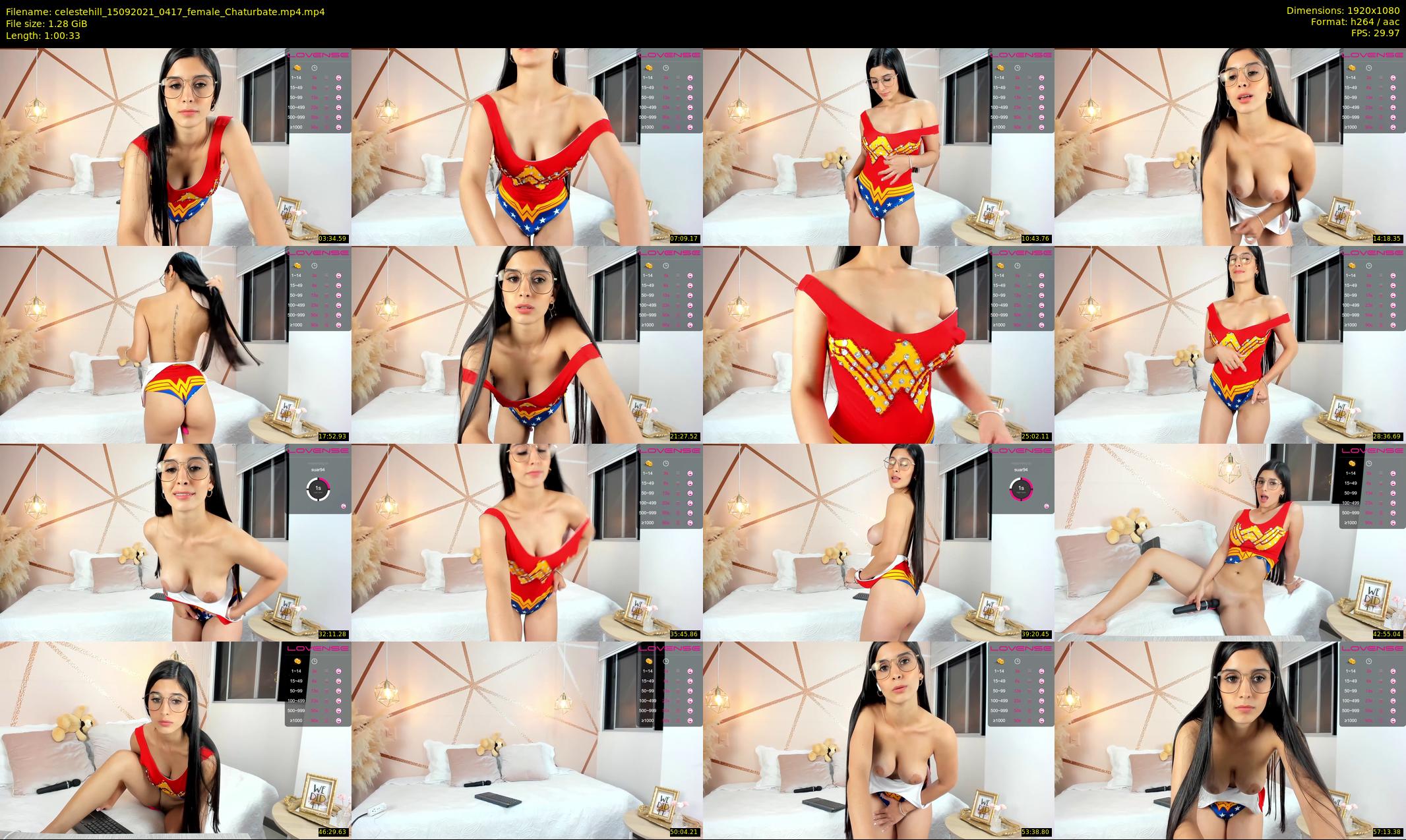 celestehill — 61 minute Chaturbate female cam show recording, 1080p, Sep 15, 2021