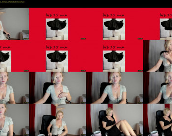 colette1w — 34 minute Chaturbate female cam show recording, 720p, Sep 14, 2021