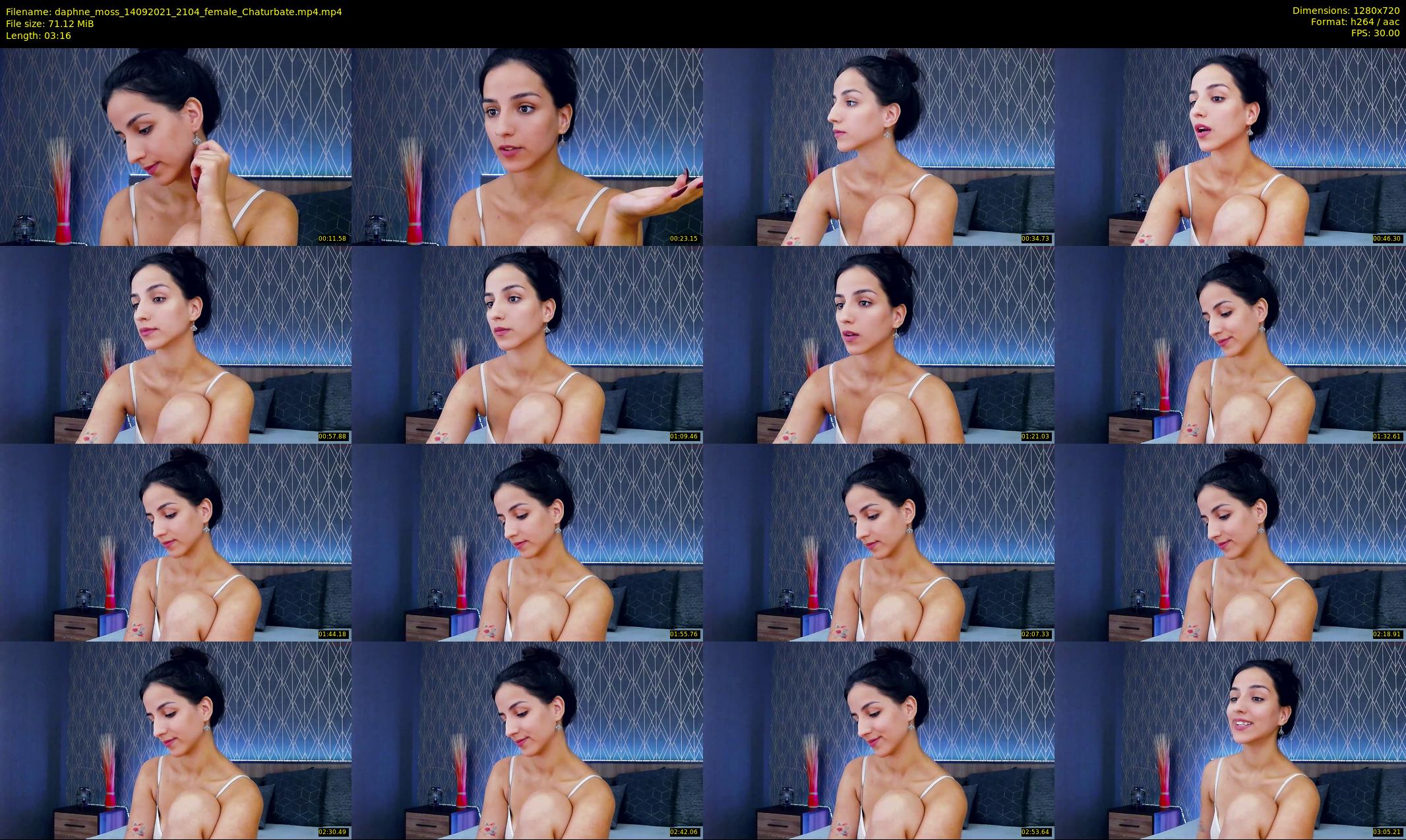 daphne_moss — 4 minute Chaturbate female cam show recording, 720p, Sep 14, 2021