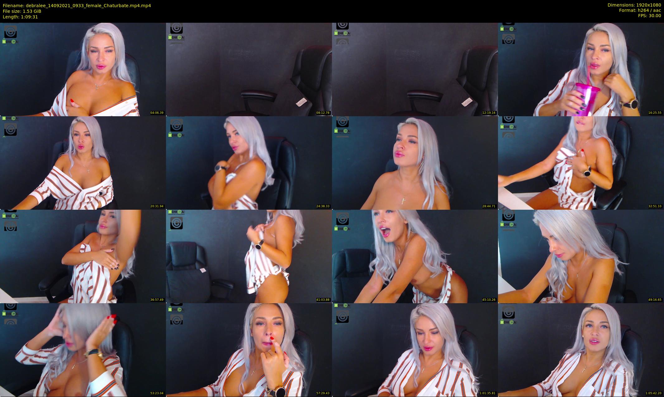 debralee — 70 minute Chaturbate female cam show recording, 1080p, Sep 14, 2021