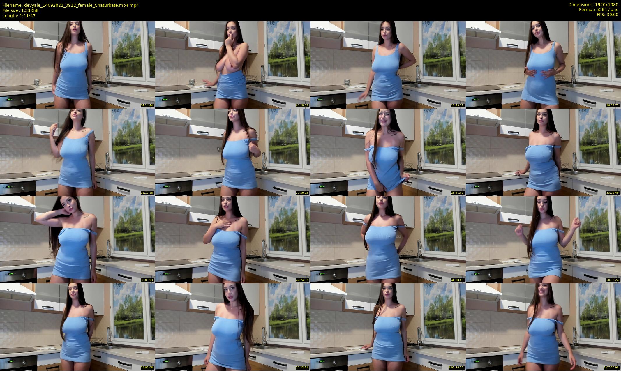 devyale — 72 minute Chaturbate female cam show recording, 1080p, Sep 14, 2021