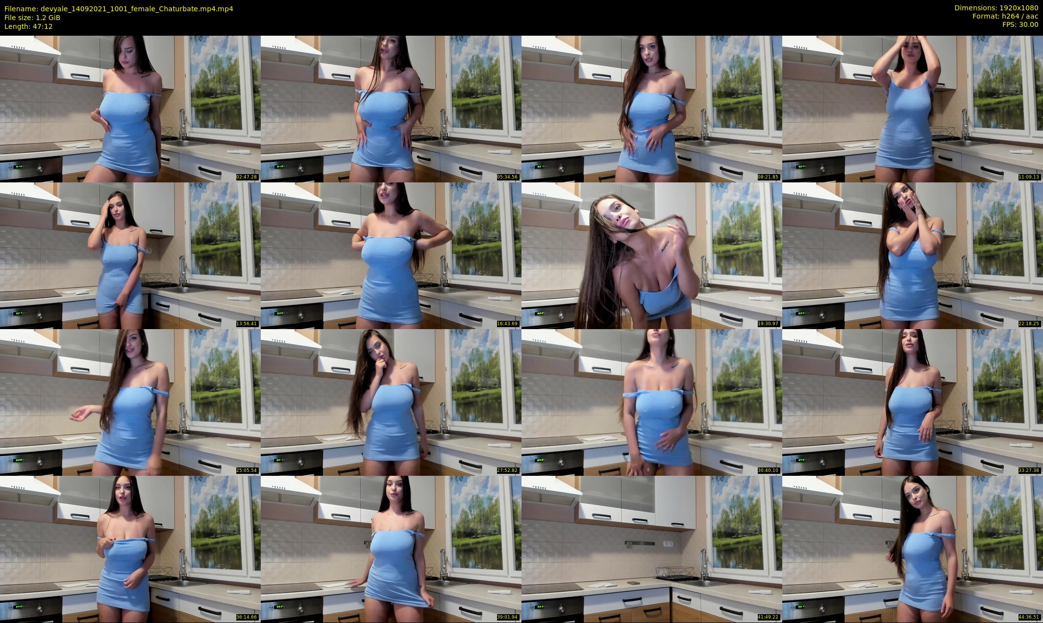 devyale — 48 minute Chaturbate female cam show recording, 1080p, Sep 14, 2021