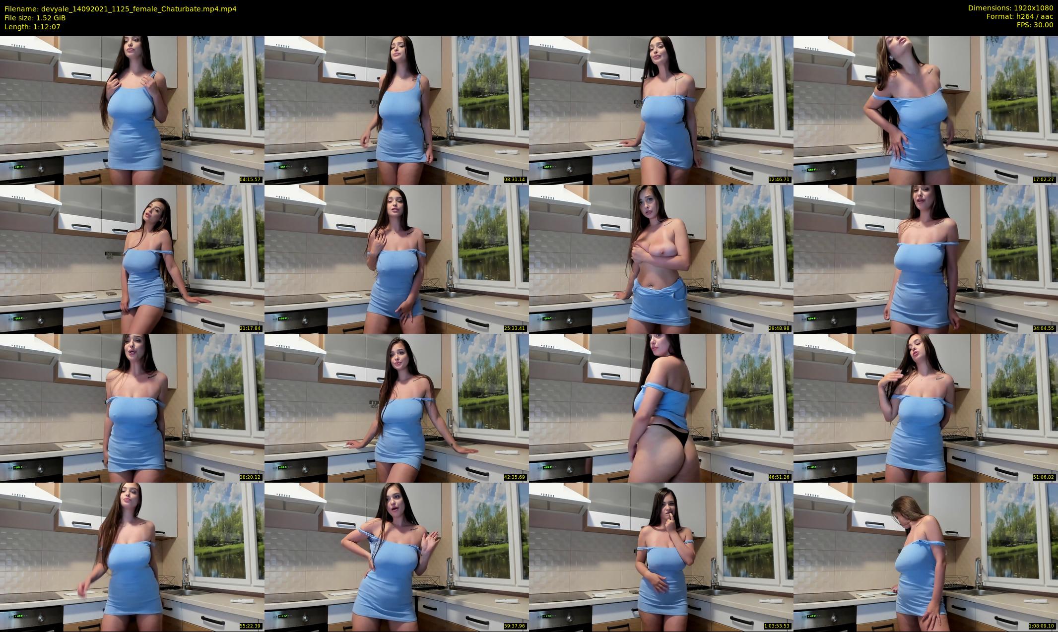 devyale — 73 minute Chaturbate female cam show recording, 1080p, Sep 14, 2021