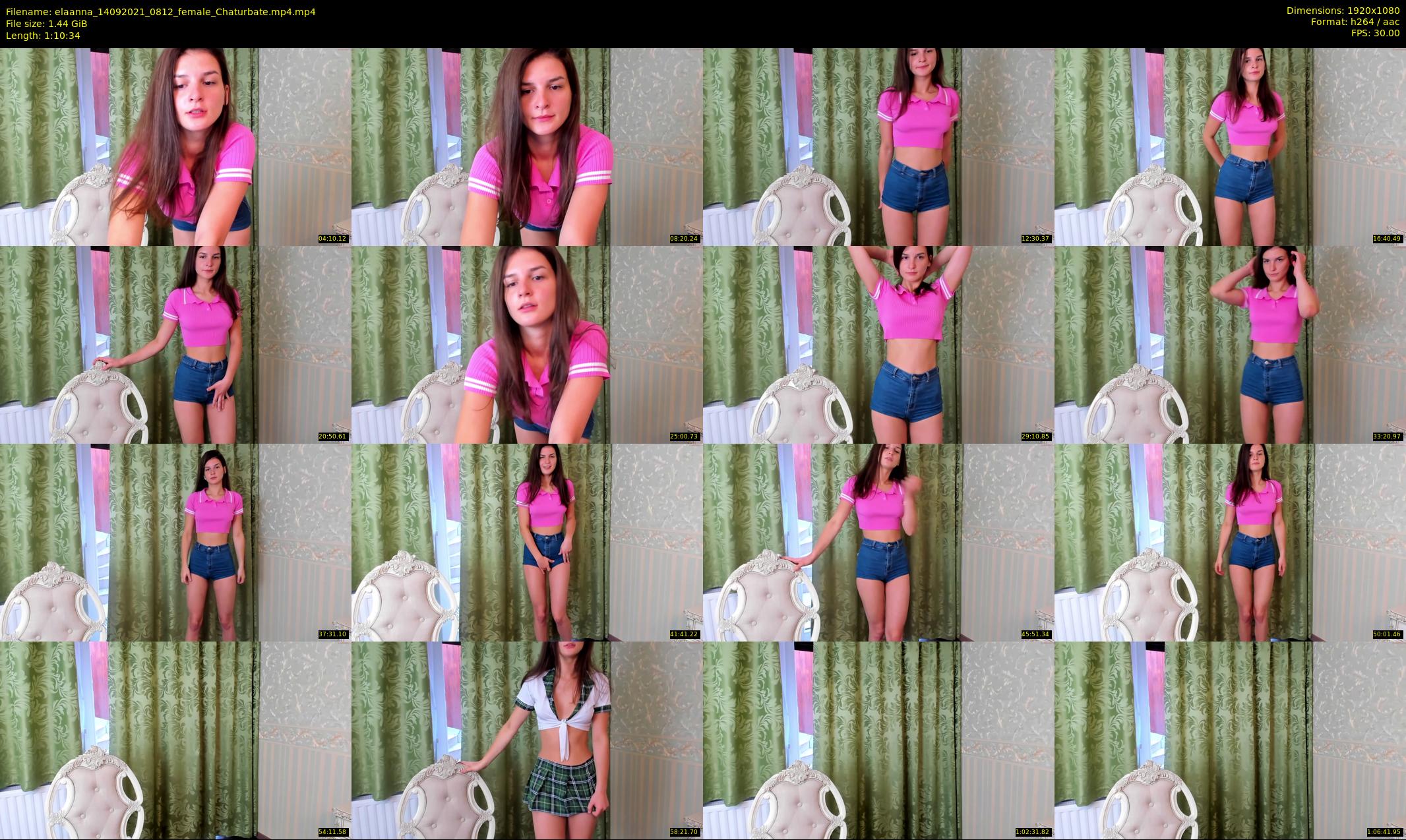 elaanna — 71 minute Chaturbate female cam show recording, 1080p, Sep 14, 2021