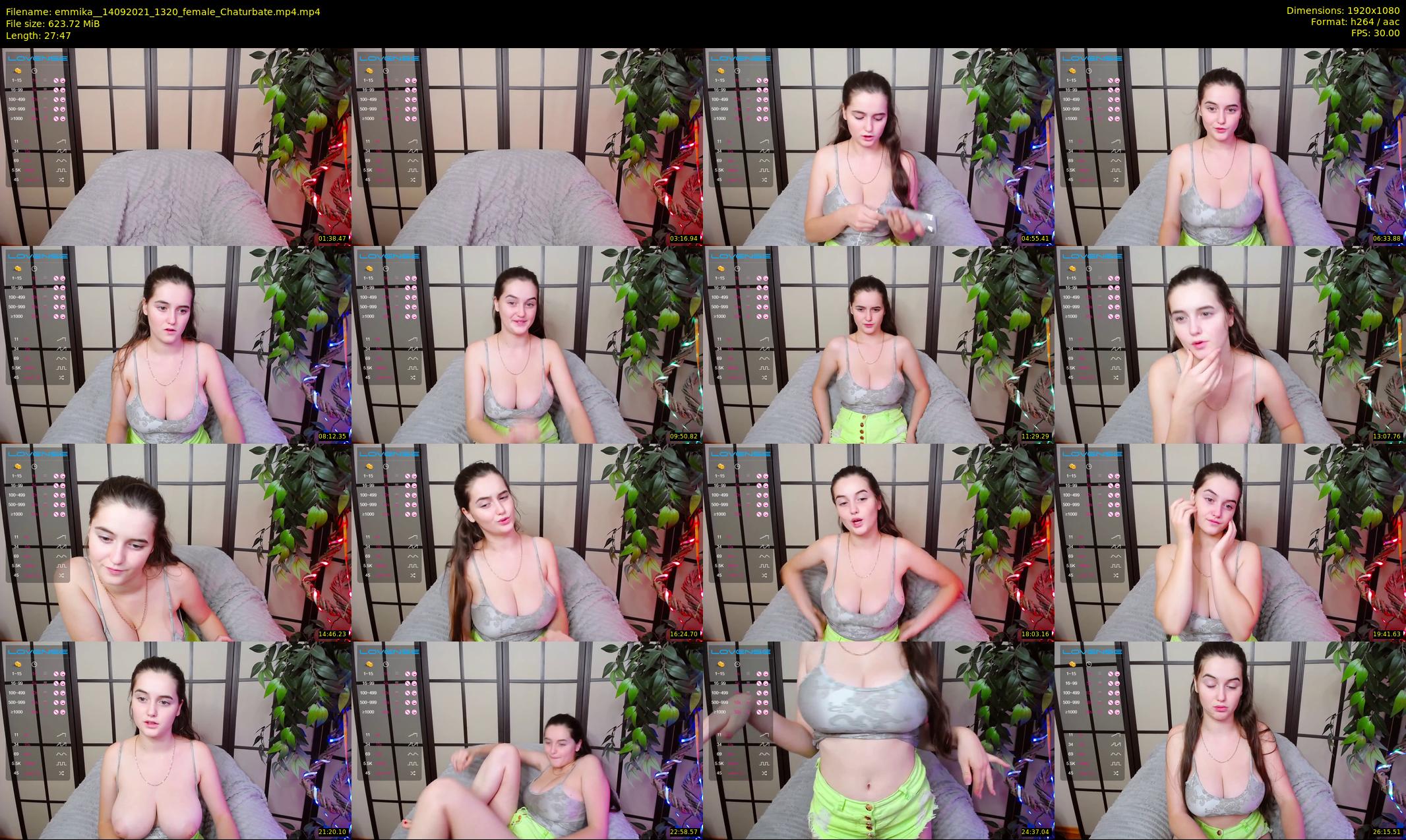 emmika_ — 28 minute Chaturbate female cam show recording, 1080p, Sep 14, 2021