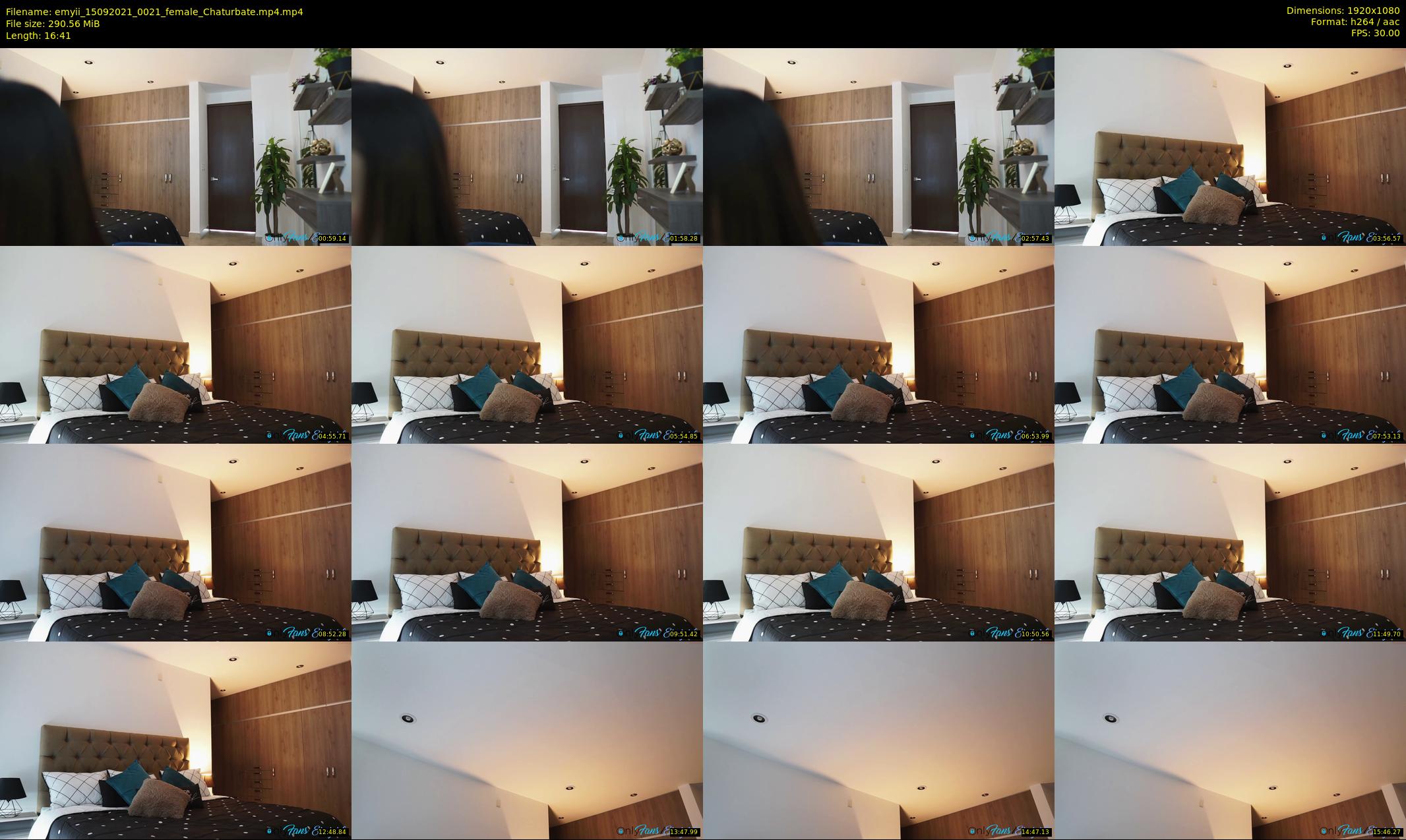 emyii — 17 minute Chaturbate female cam show recording, 1080p, Sep 15, 2021