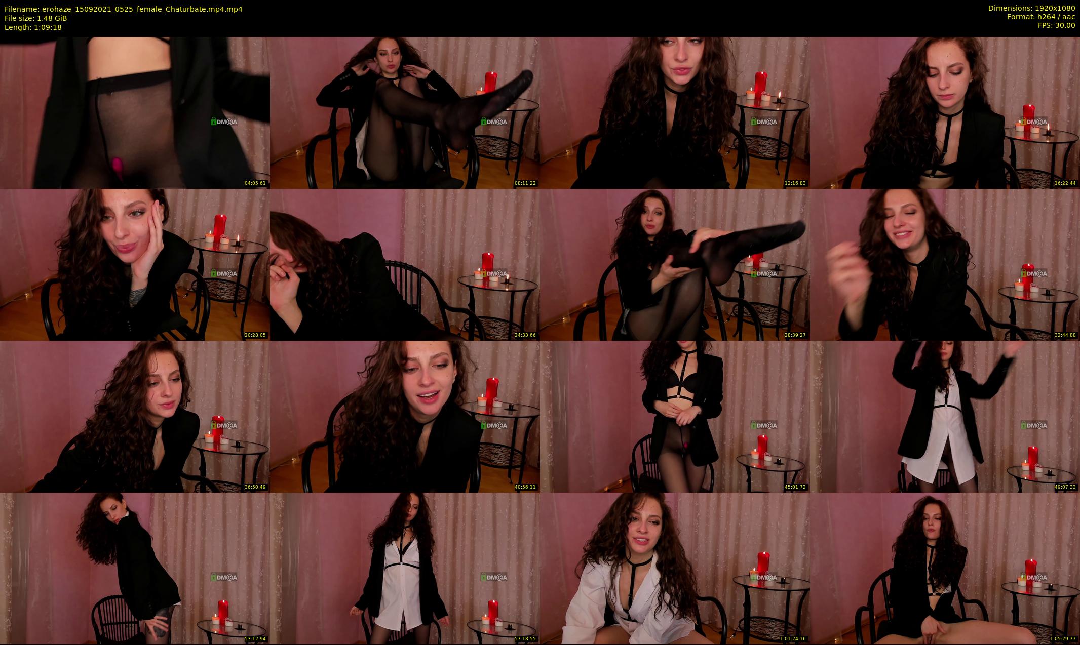 erohaze — 70 minute Chaturbate female cam show recording, 1080p, Sep 15, 2021