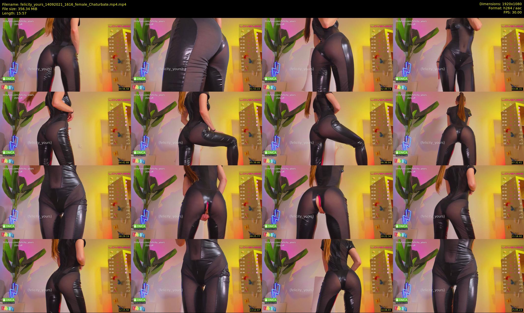 felicity_yours — 16 minute Chaturbate female cam show recording, 1080p, Sep 14, 2021