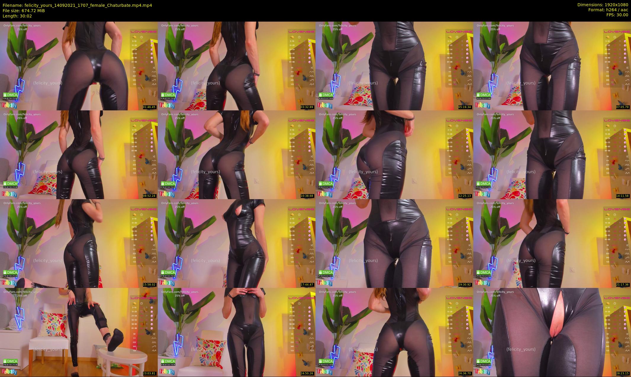 felicity_yours — 31 minute Chaturbate female cam show recording, 1080p, Sep 14, 2021