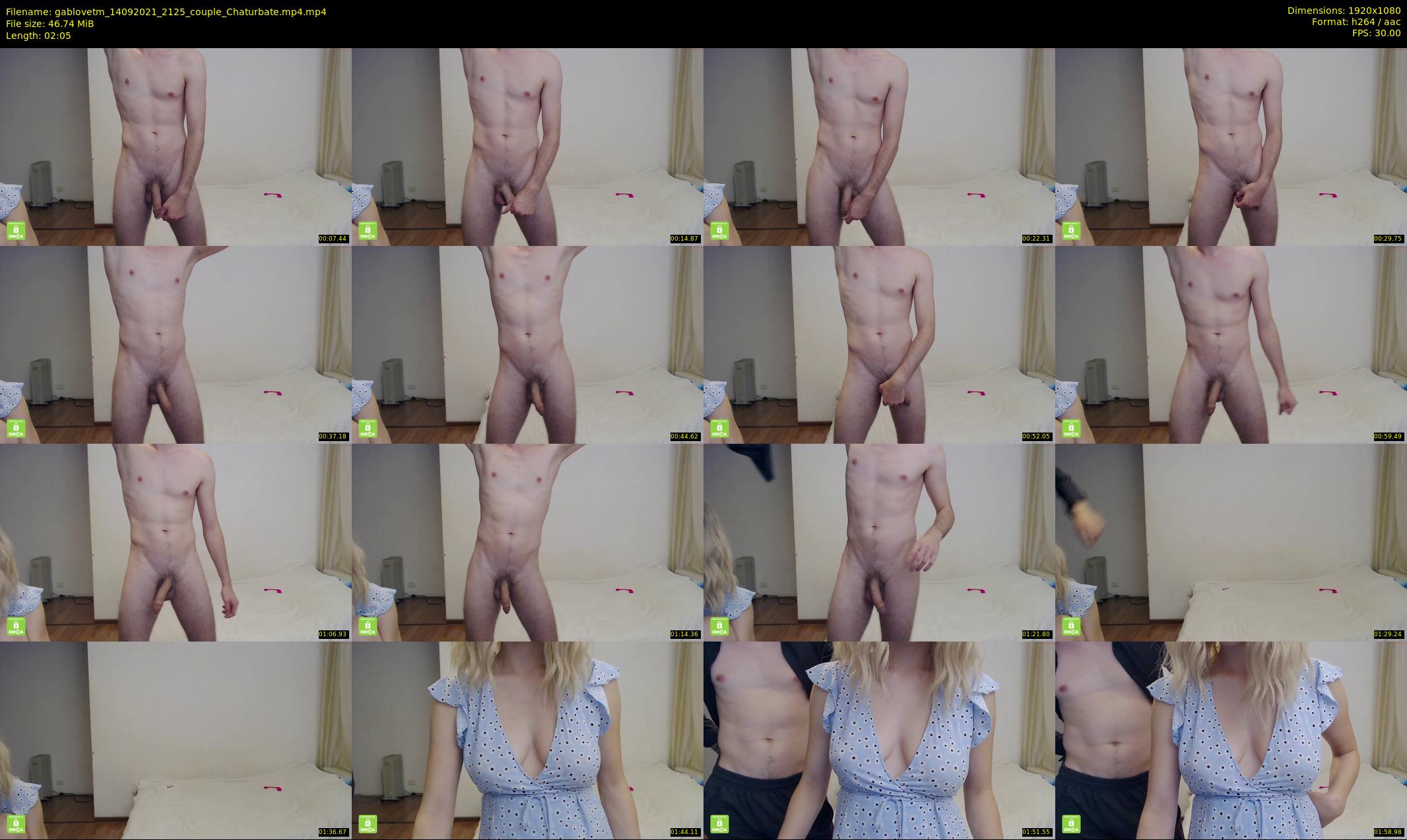 gablovetm — 3 minute Chaturbate couple cam show recording, 1080p, Sep 14, 2021