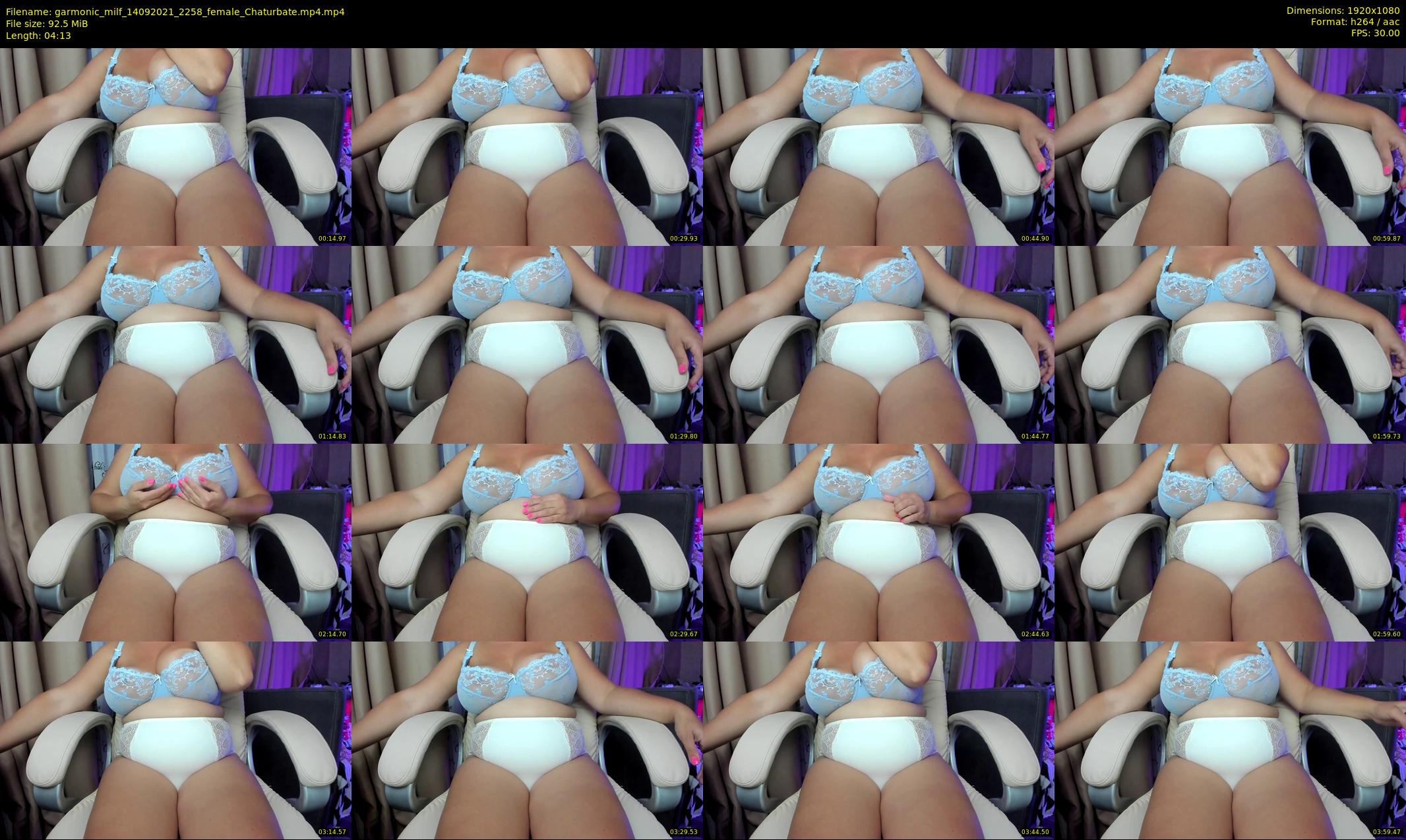 garmonic_milf — 5 minute Chaturbate female cam show recording, 1080p, Sep 14, 2021