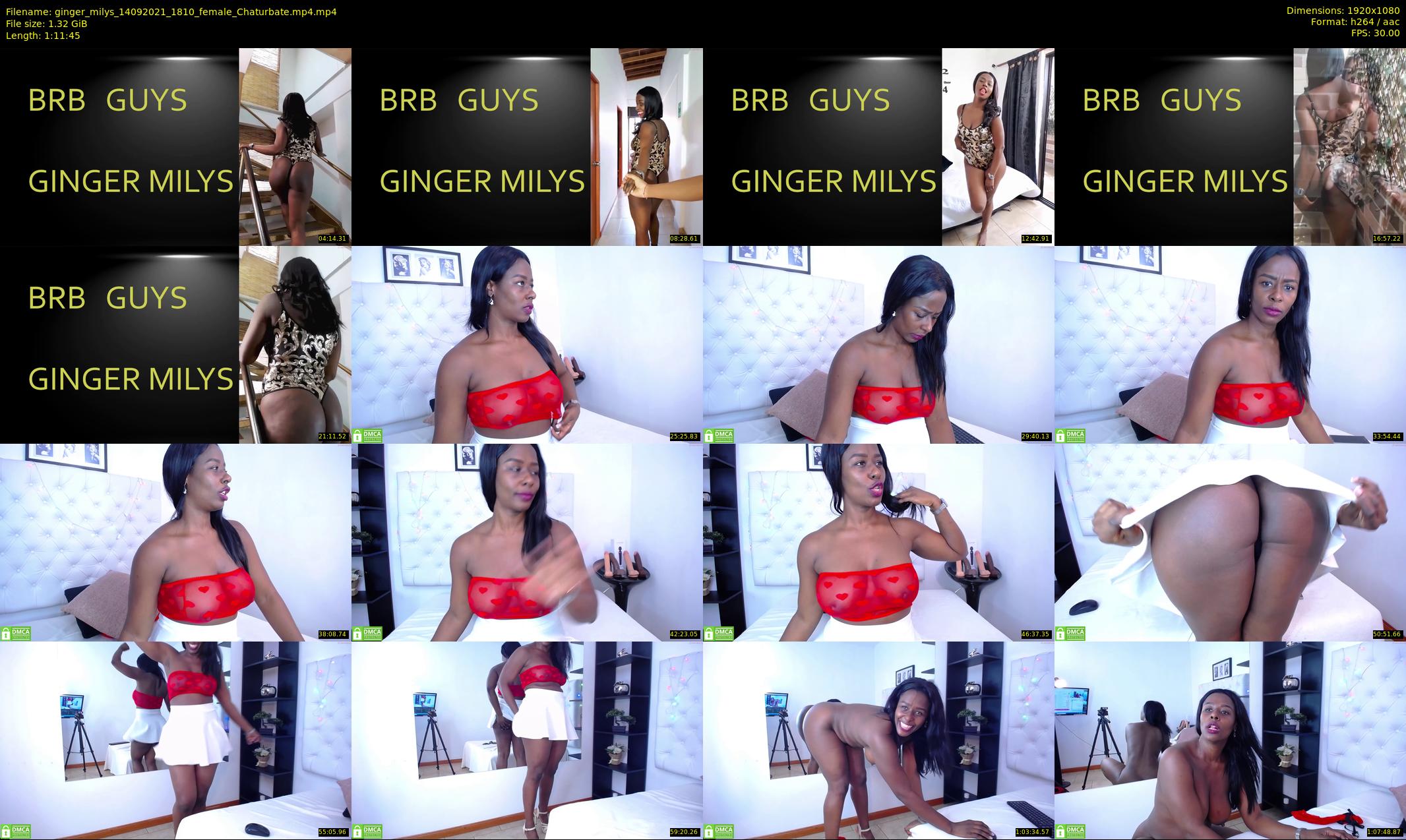ginger_milys — 72 minute Chaturbate female cam show recording, 1080p, Sep 14, 2021