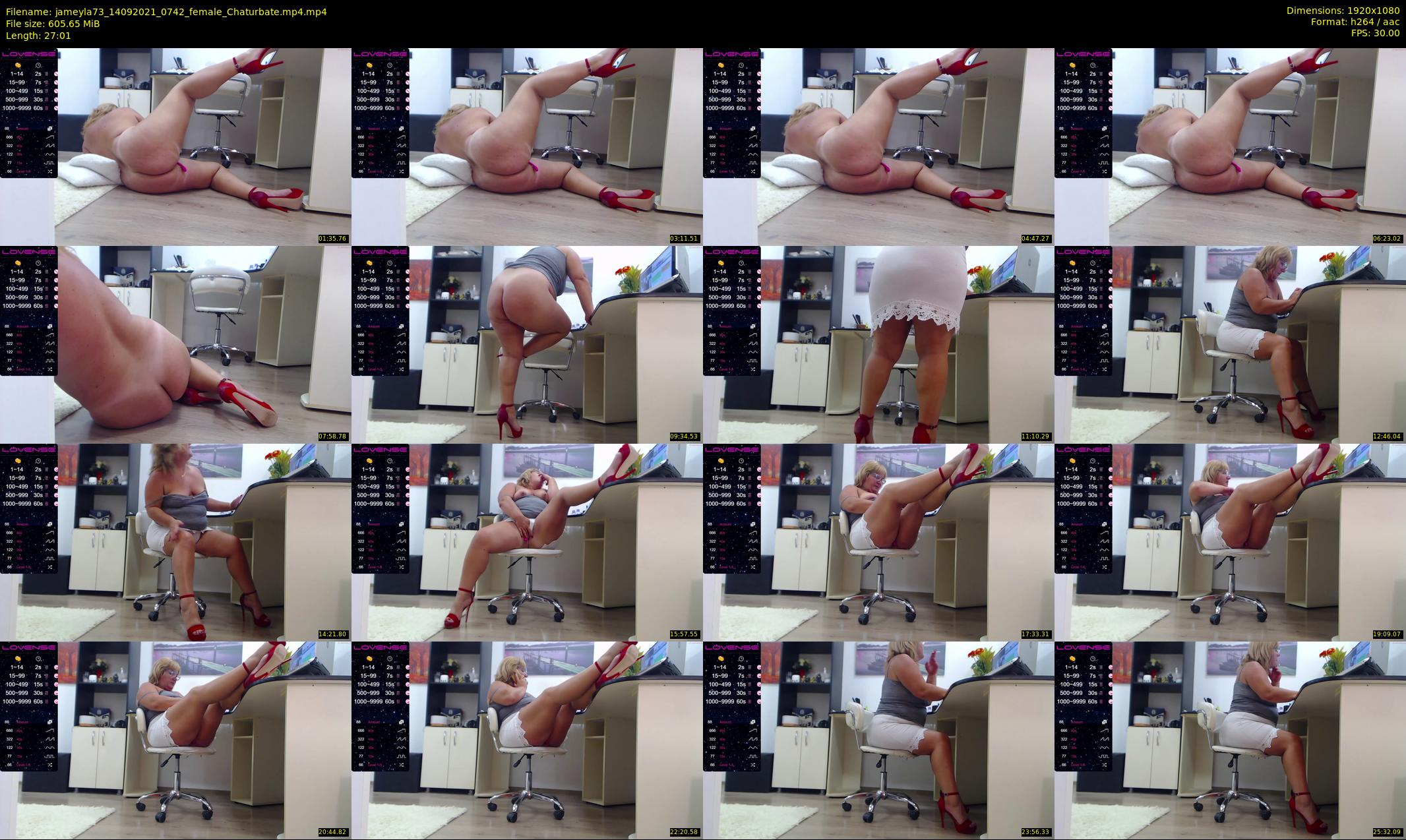 jameyla73 — 28 minute Chaturbate female cam show recording, 1080p, Sep 14, 2021