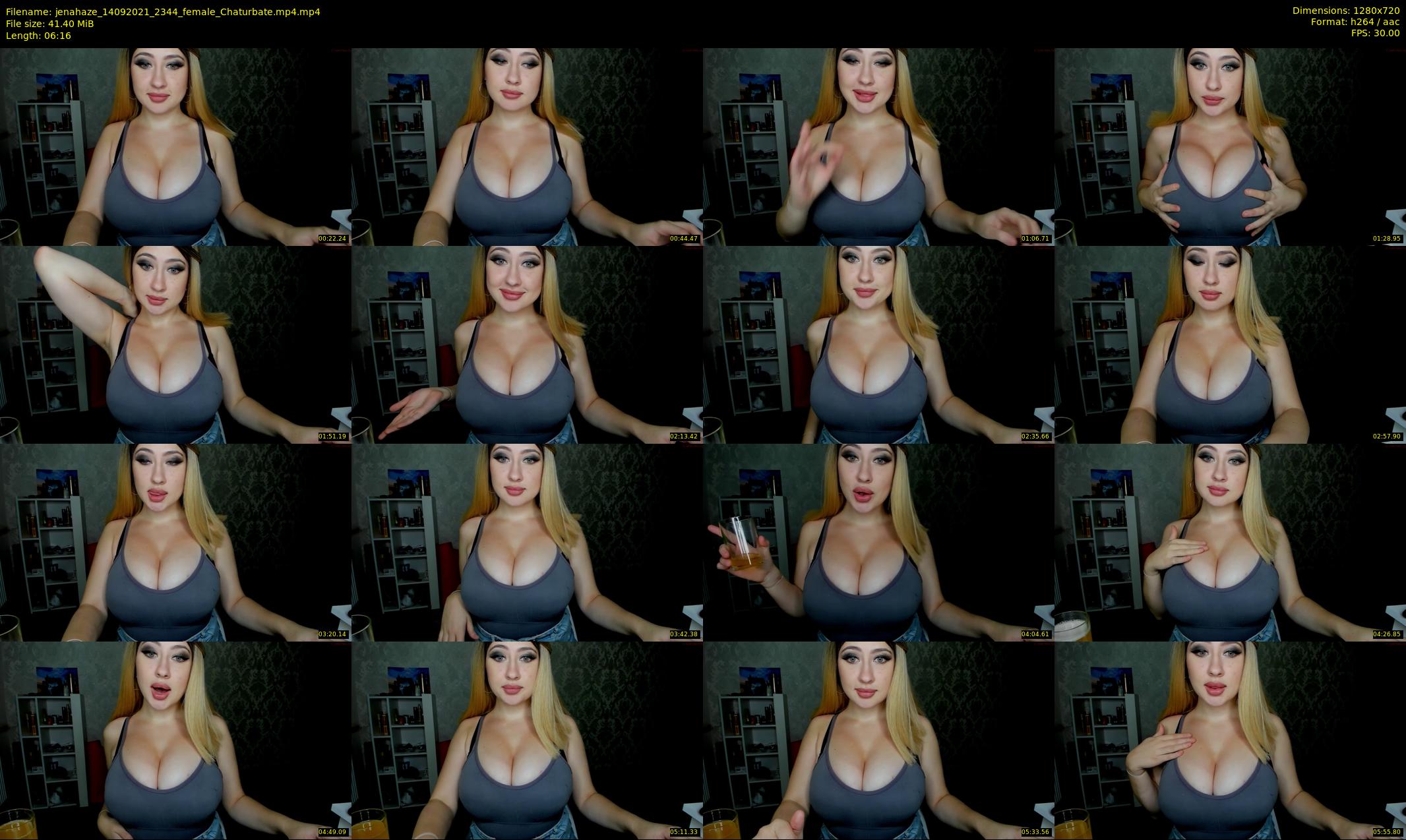 jenahaze — 7 minute Chaturbate female cam show recording, 720p, Sep 14, 2021