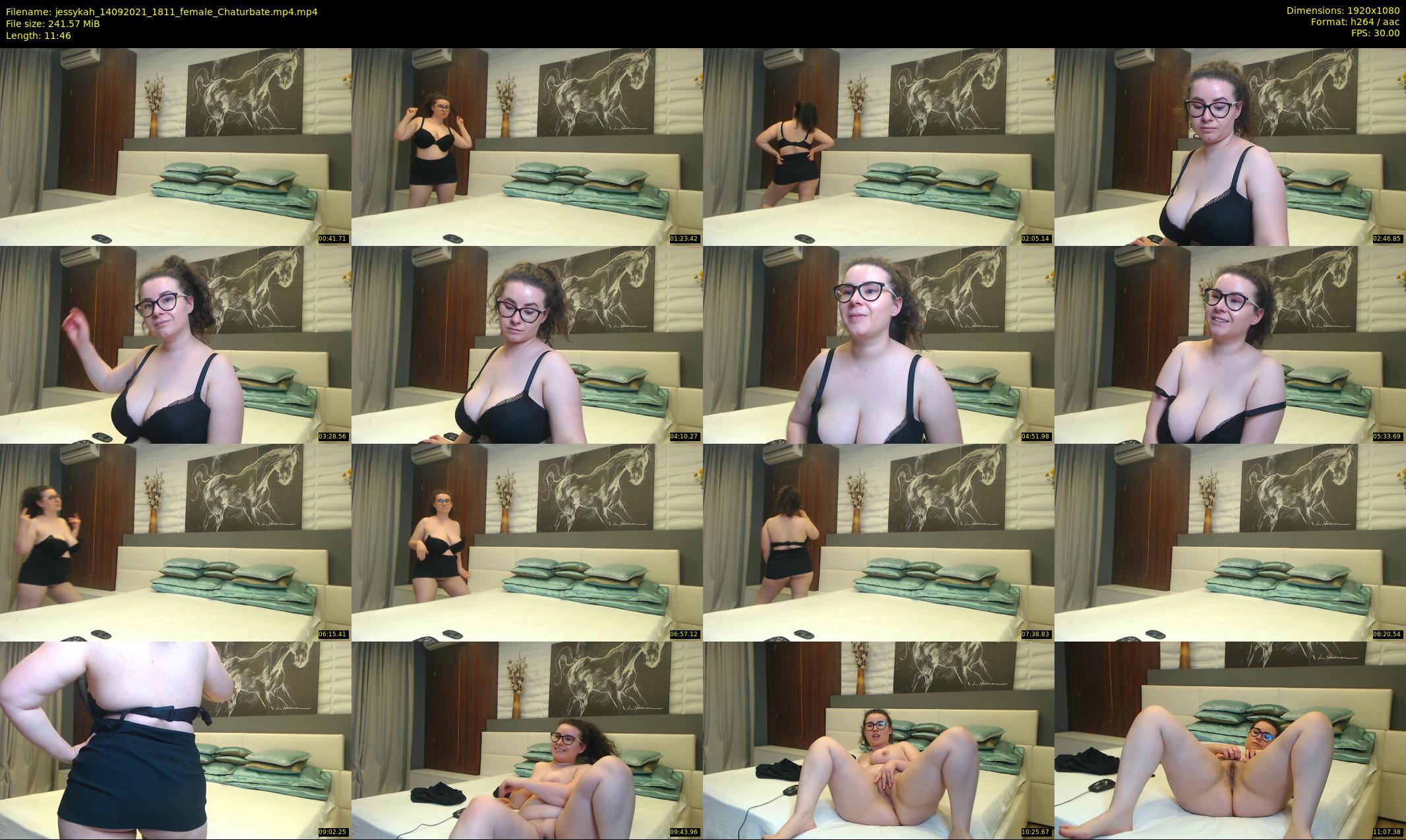 jessykah — 12 minute Chaturbate female cam show recording, 1080p, Sep 14, 2021