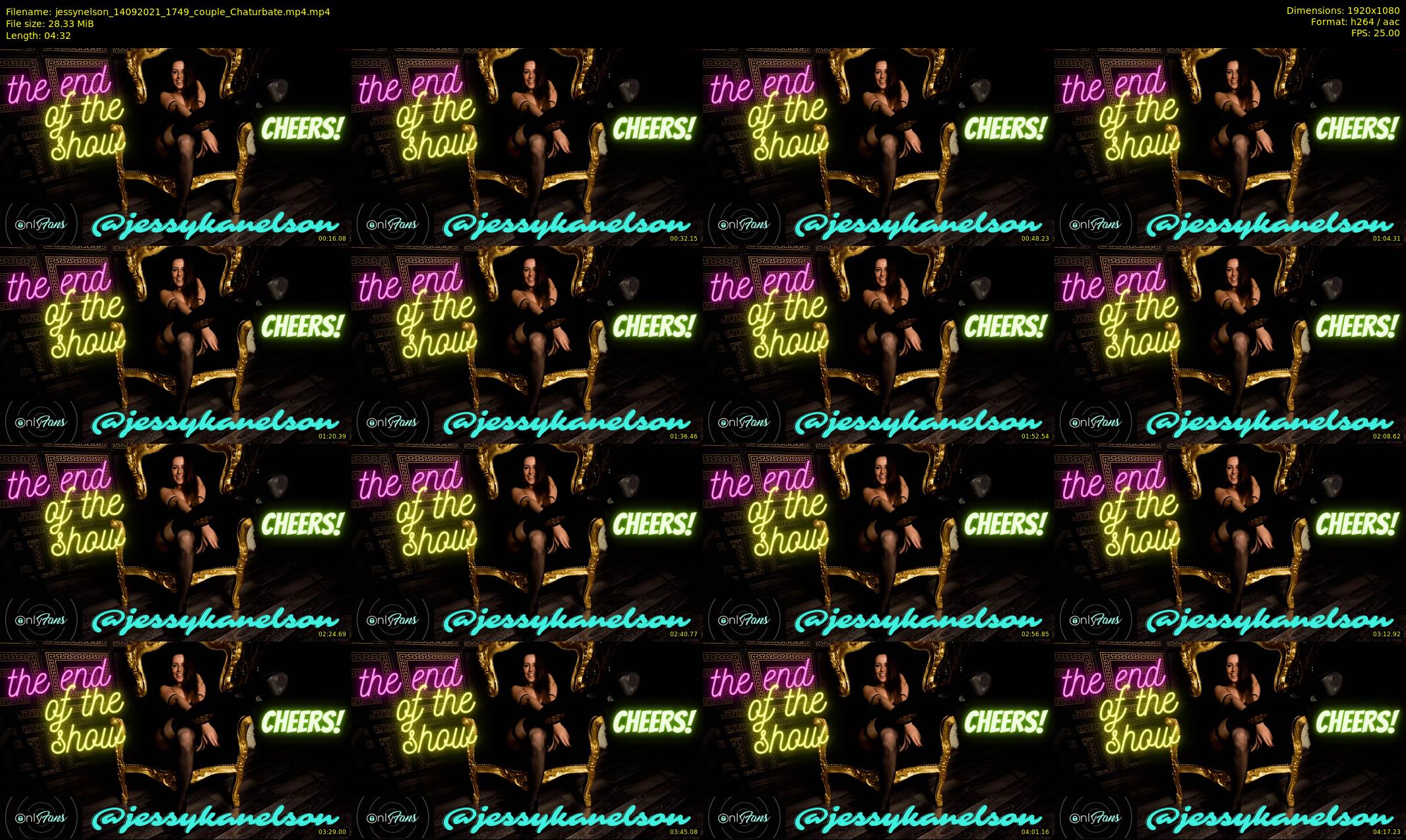 jessynelson — 5 minute Chaturbate female cam show recording, 1080p, Sep 14, 2021