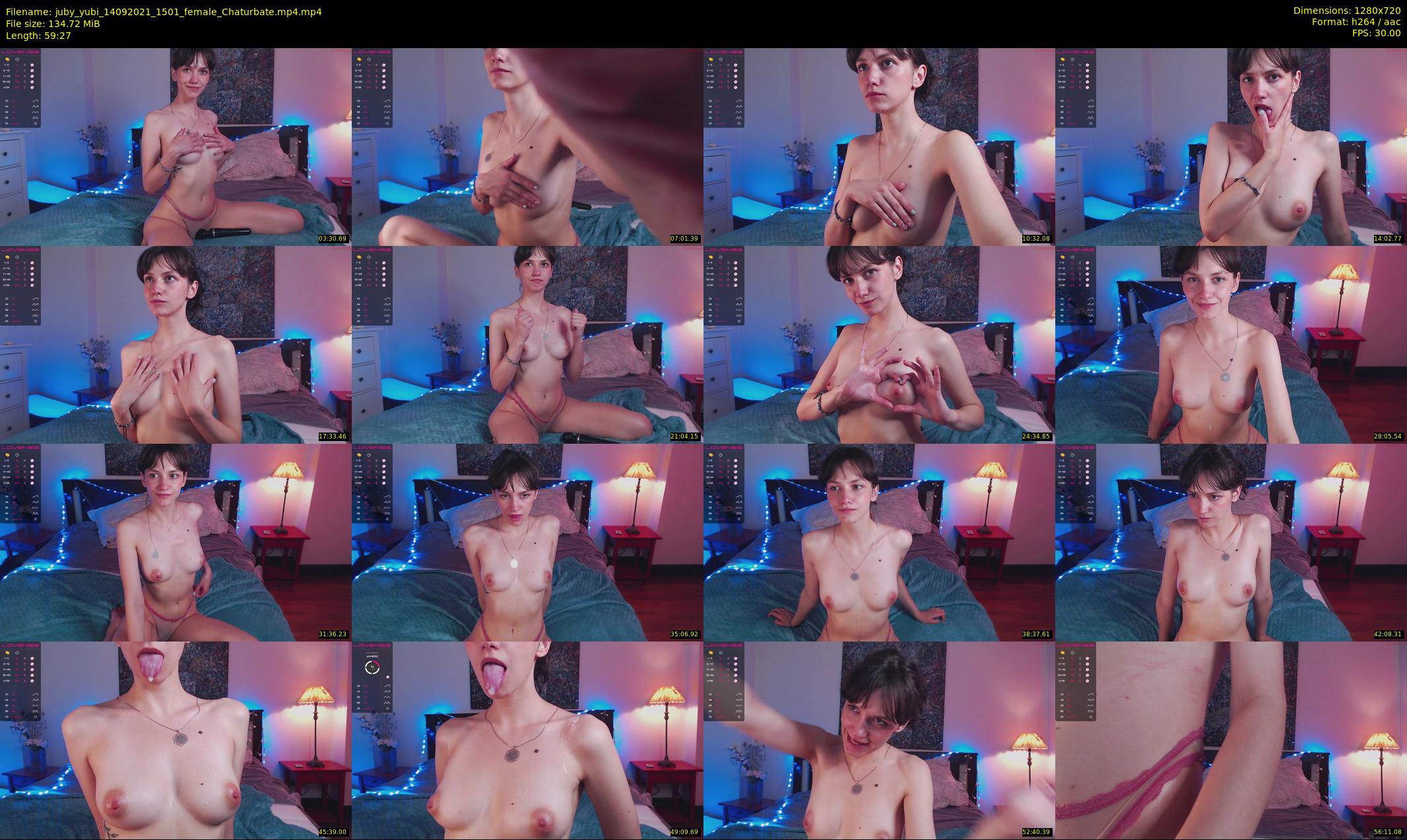 juby_yubi — 60 minute Chaturbate female cam show recording, 720p, Sep 14, 2021