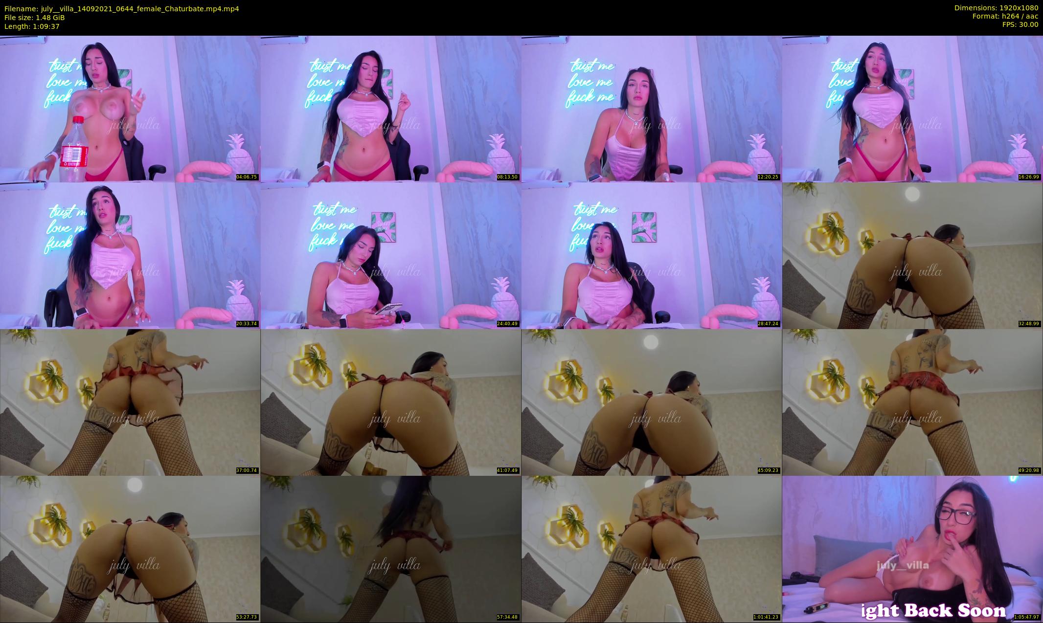 july__villa — 70 minute Chaturbate female cam show recording, 1080p, Sep 14, 2021