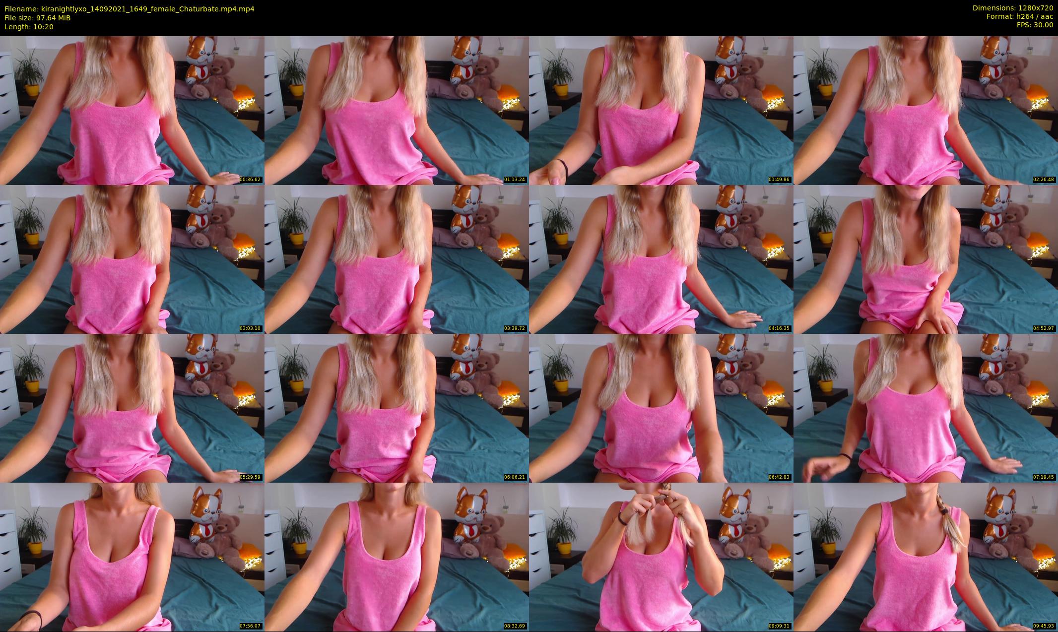 kiranightlyxo — 11 minute Chaturbate female cam show recording, 720p, Sep 14, 2021