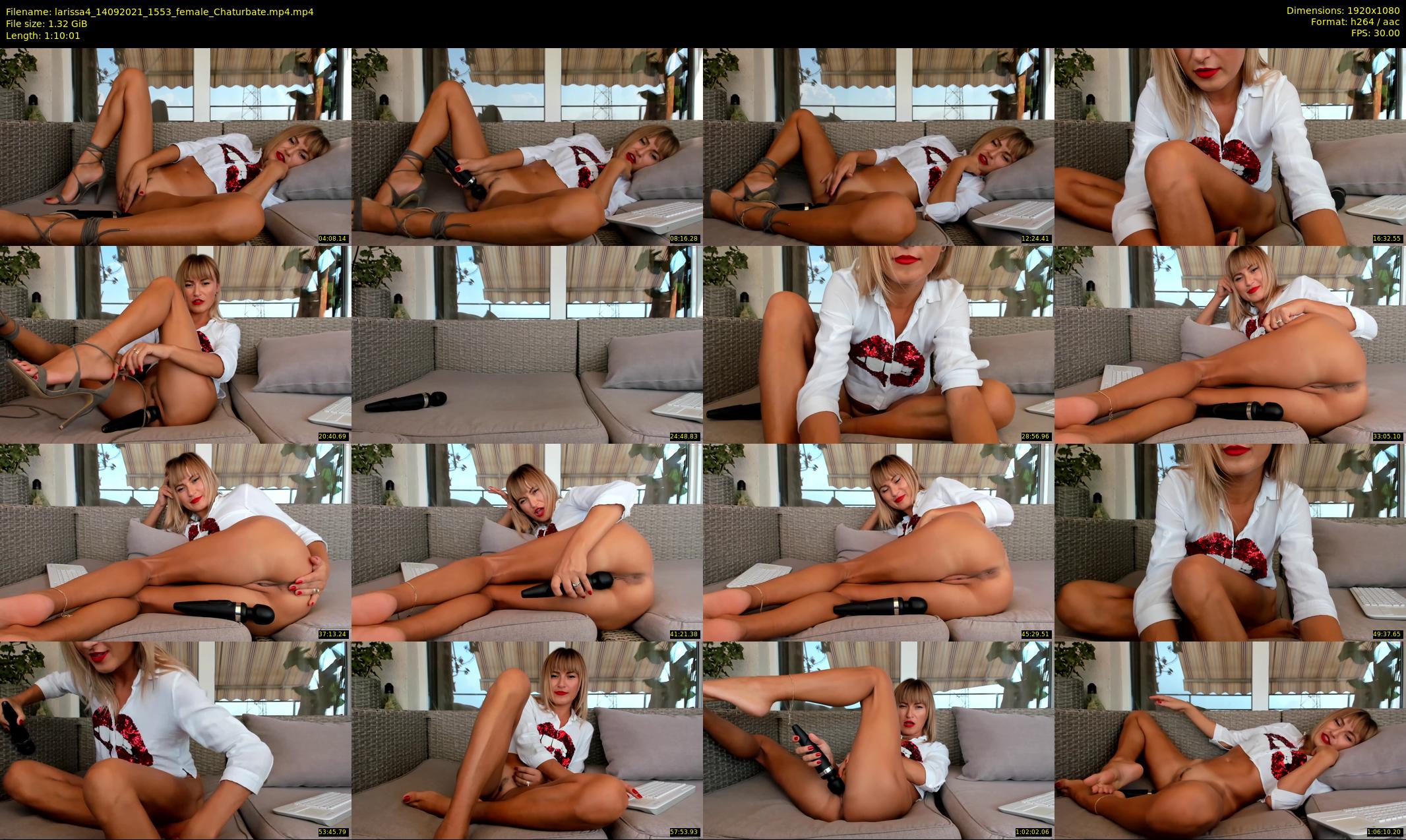 larissa4 — 71 minute Chaturbate female cam show recording, 1080p, Sep 14, 2021