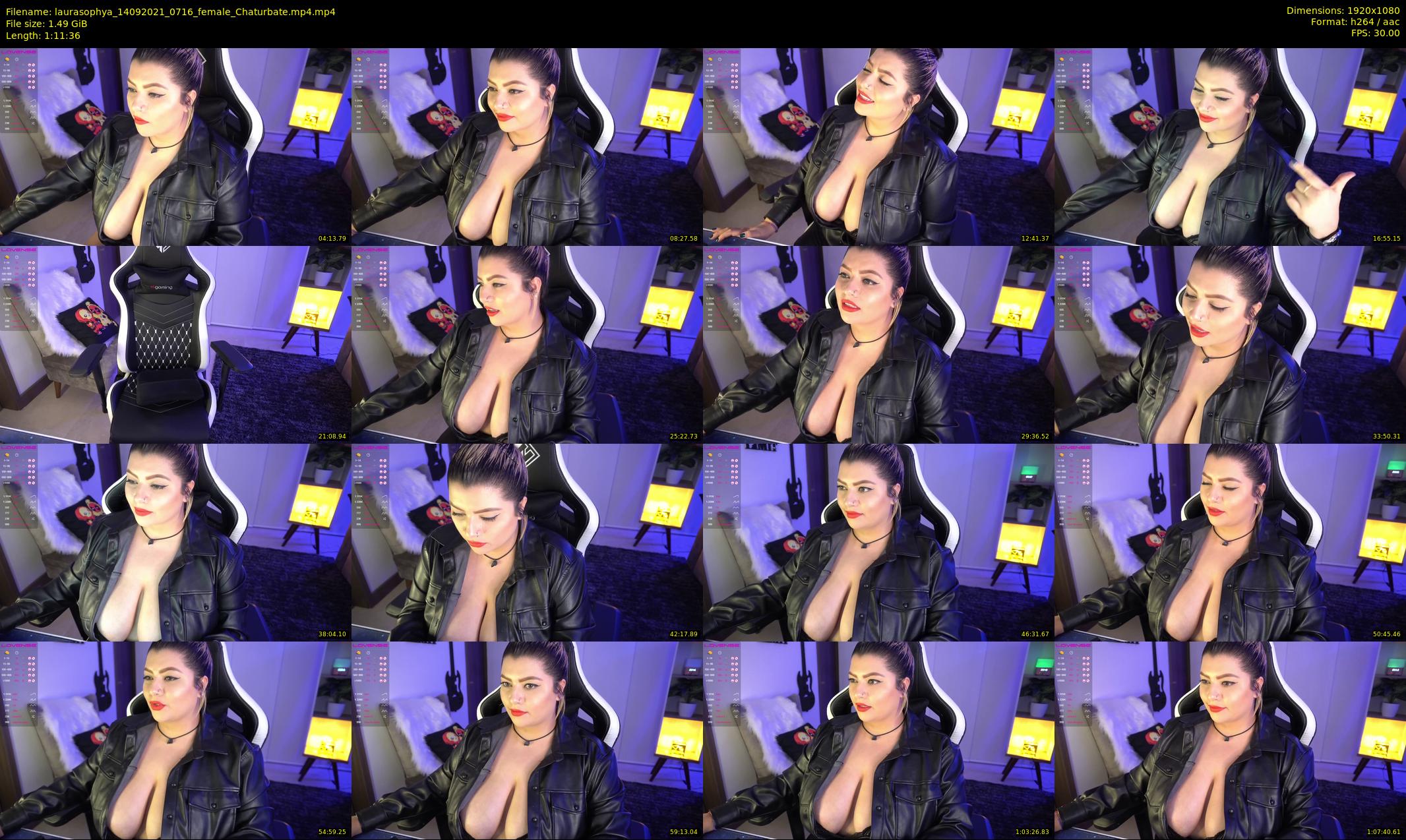laurasophya — 72 minute Chaturbate female cam show recording, 1080p, Sep 14, 2021