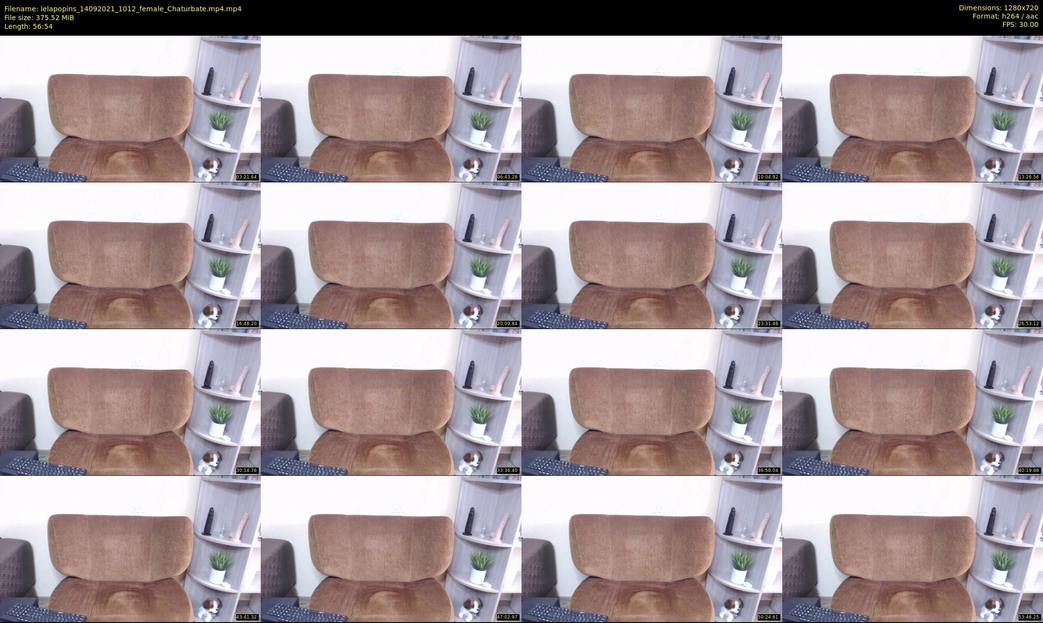 lelapopins — 57 minute Chaturbate female cam show recording, 720p, Sep 14, 2021