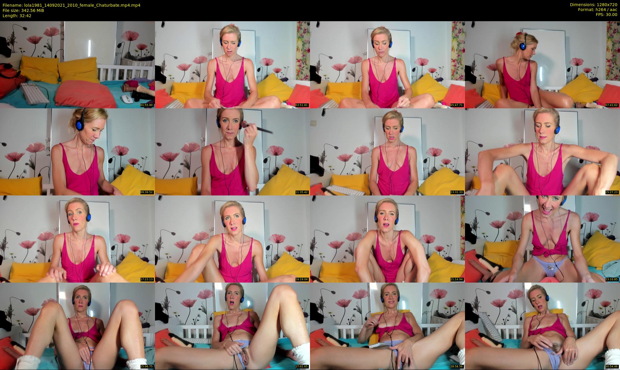 lola1981 — 33 minute Chaturbate female cam show recording, 720p, Sep 14, 2021
