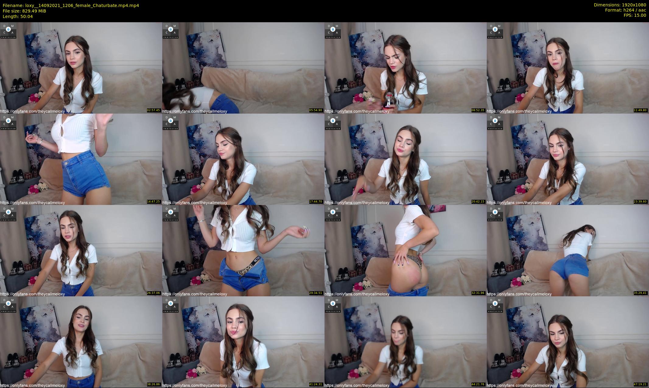 loxy_ — 51 minute Chaturbate female cam show recording, 1080p, Sep 14, 2021