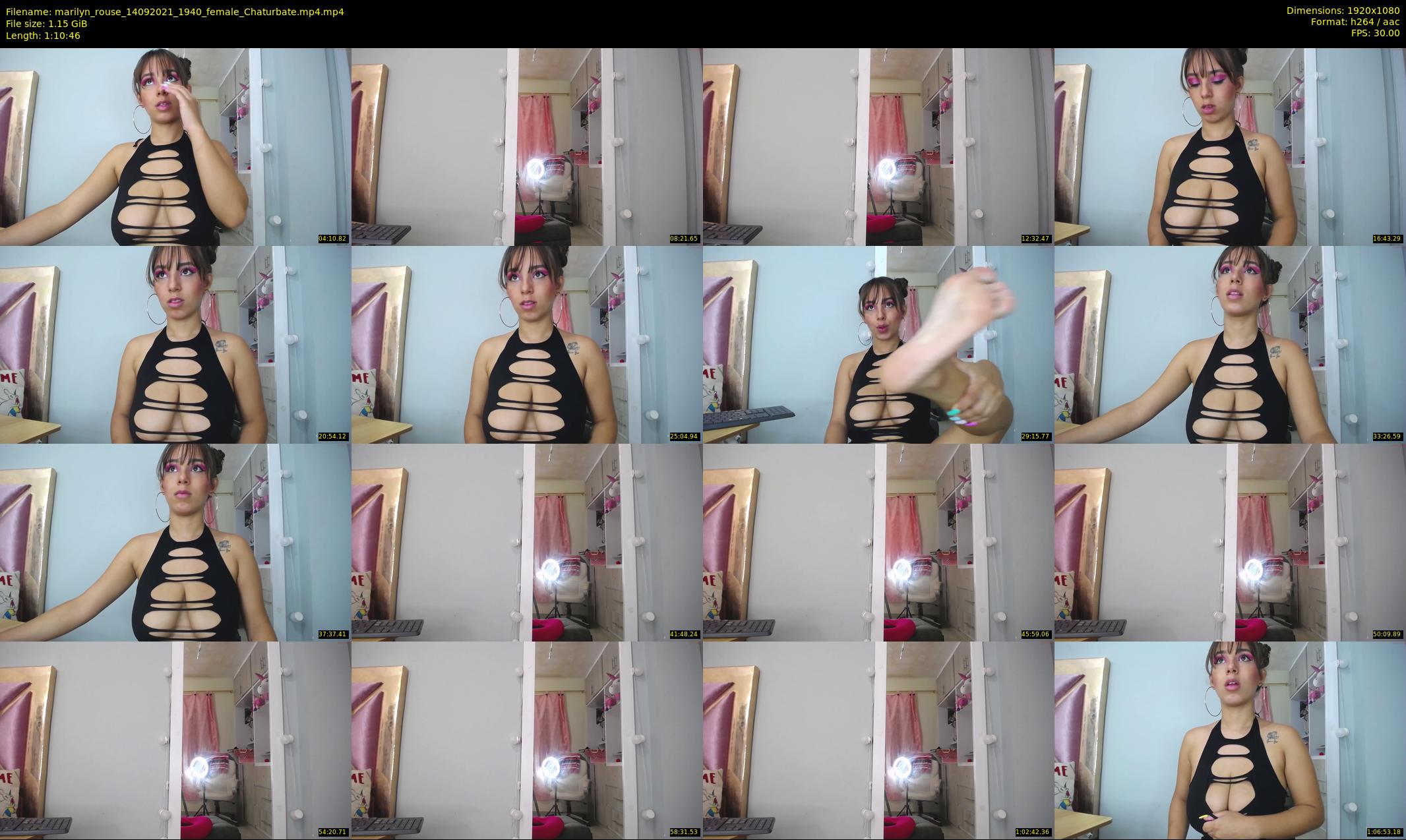 marilyn_rouse — 71 minute Chaturbate female cam show recording, 1080p, Sep 14, 2021