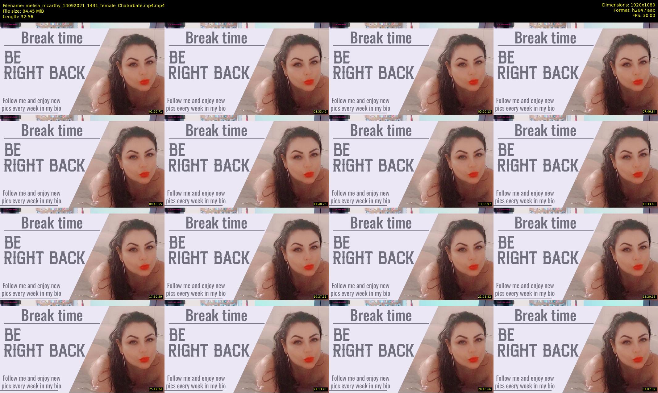 melisa_mcarthy — 33 minute Chaturbate couple cam show recording, 1080p, Sep 14, 2021