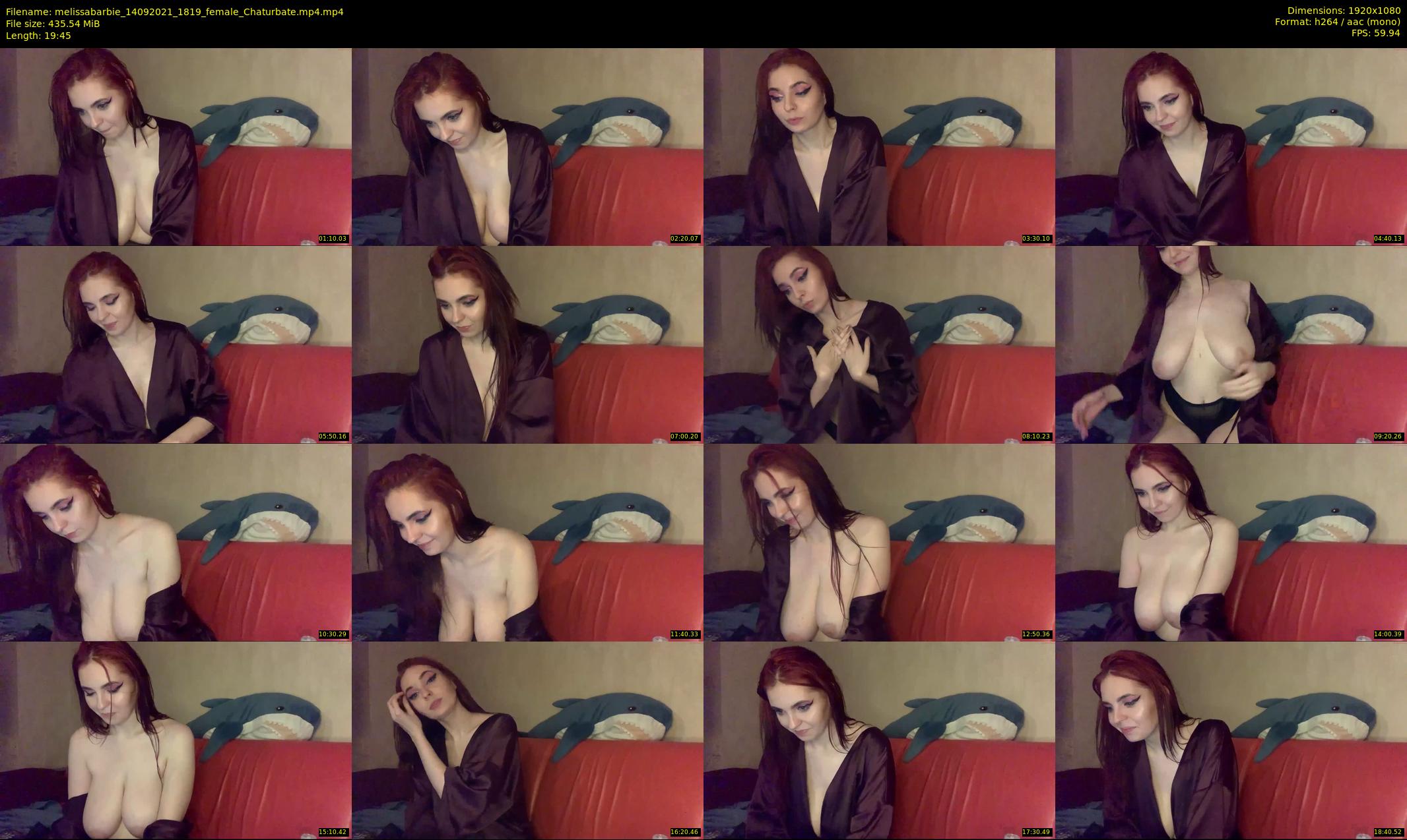 melissabarbie — 20 minute Chaturbate couple cam show recording, 1080p, Sep 14, 2021