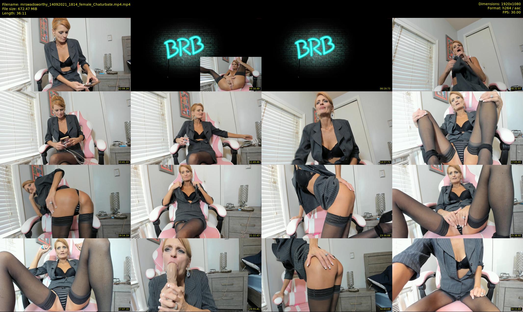 mrswadsworthy — 37 minute Chaturbate female cam show recording, 1080p, Sep 14, 2021