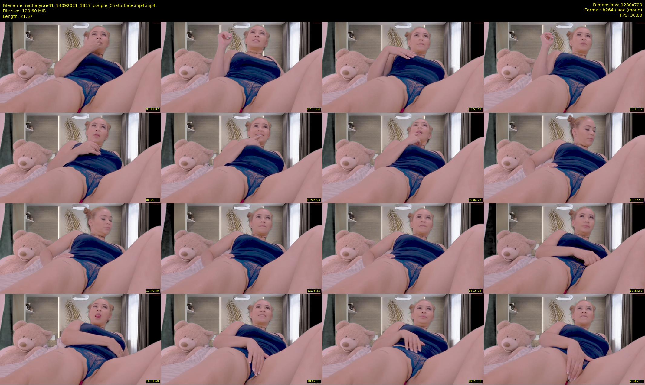 nathalyrae41 — 22 minute Chaturbate female cam show recording, 720p, Sep 14, 2021