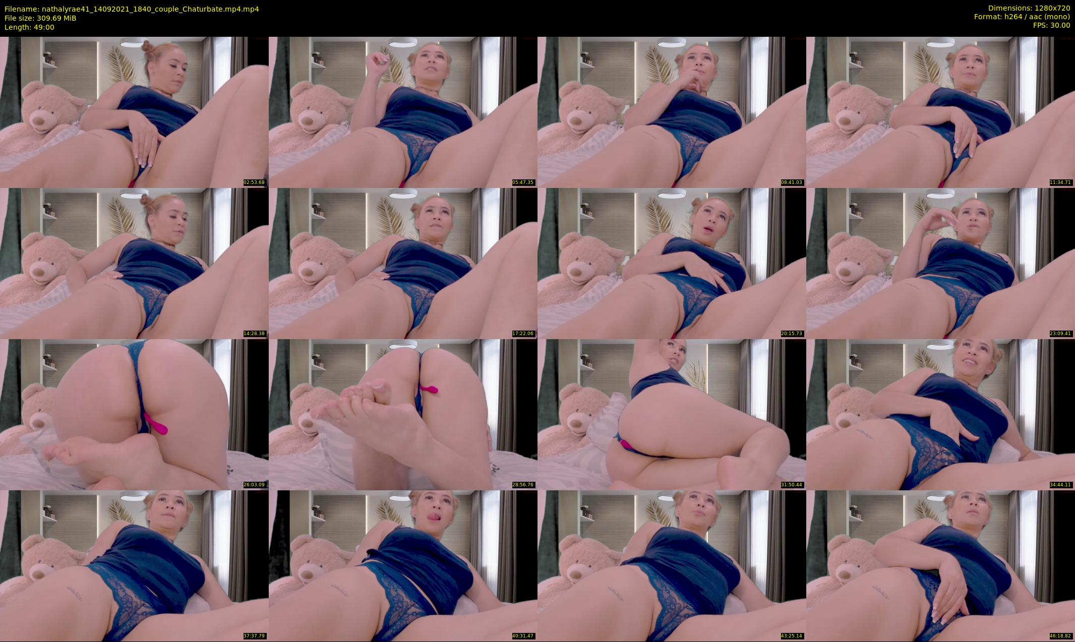 nathalyrae41 — 49 minute Chaturbate female cam show recording, 720p, Sep 14, 2021