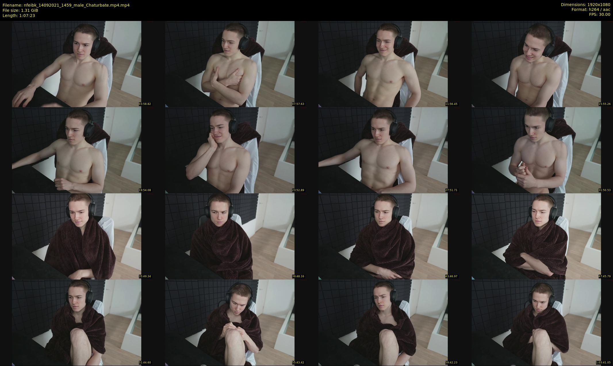 nfeibk — 68 minute Chaturbate male cam show recording, 1080p, Sep 14, 2021