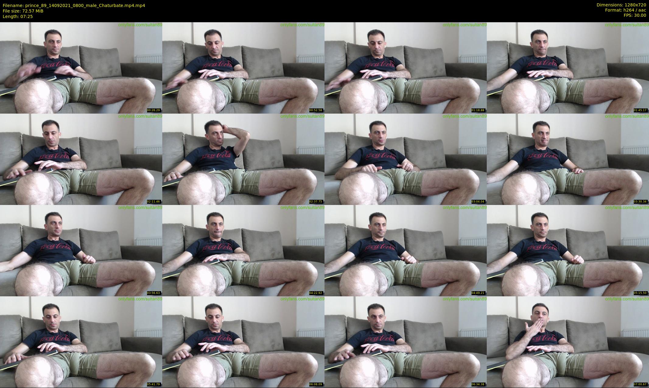 prince_89 — 8 minute Chaturbate male cam show recording, 720p, Sep 14, 2021