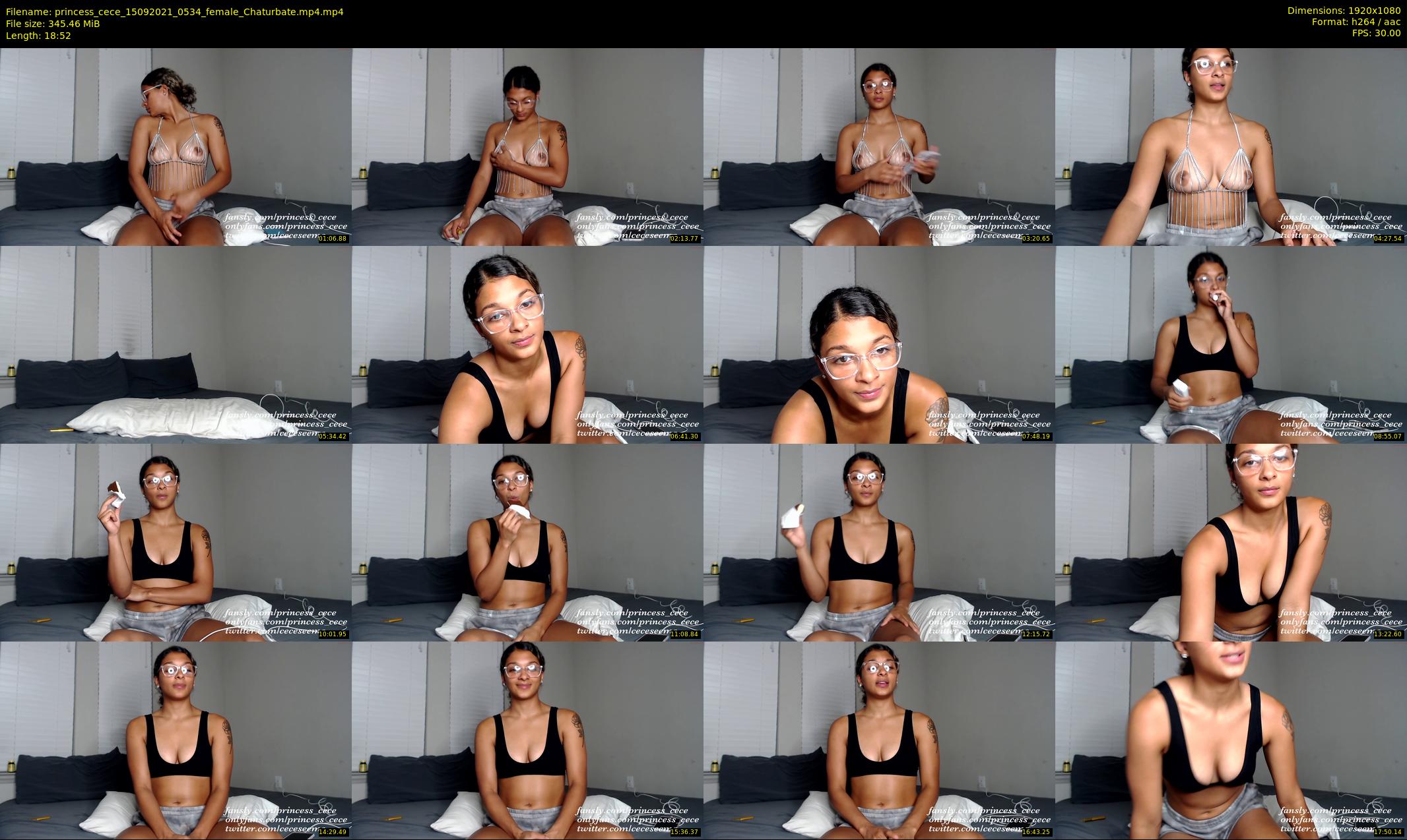 princess_cece — 19 minute Chaturbate female cam show recording, 1080p, Sep 15, 2021