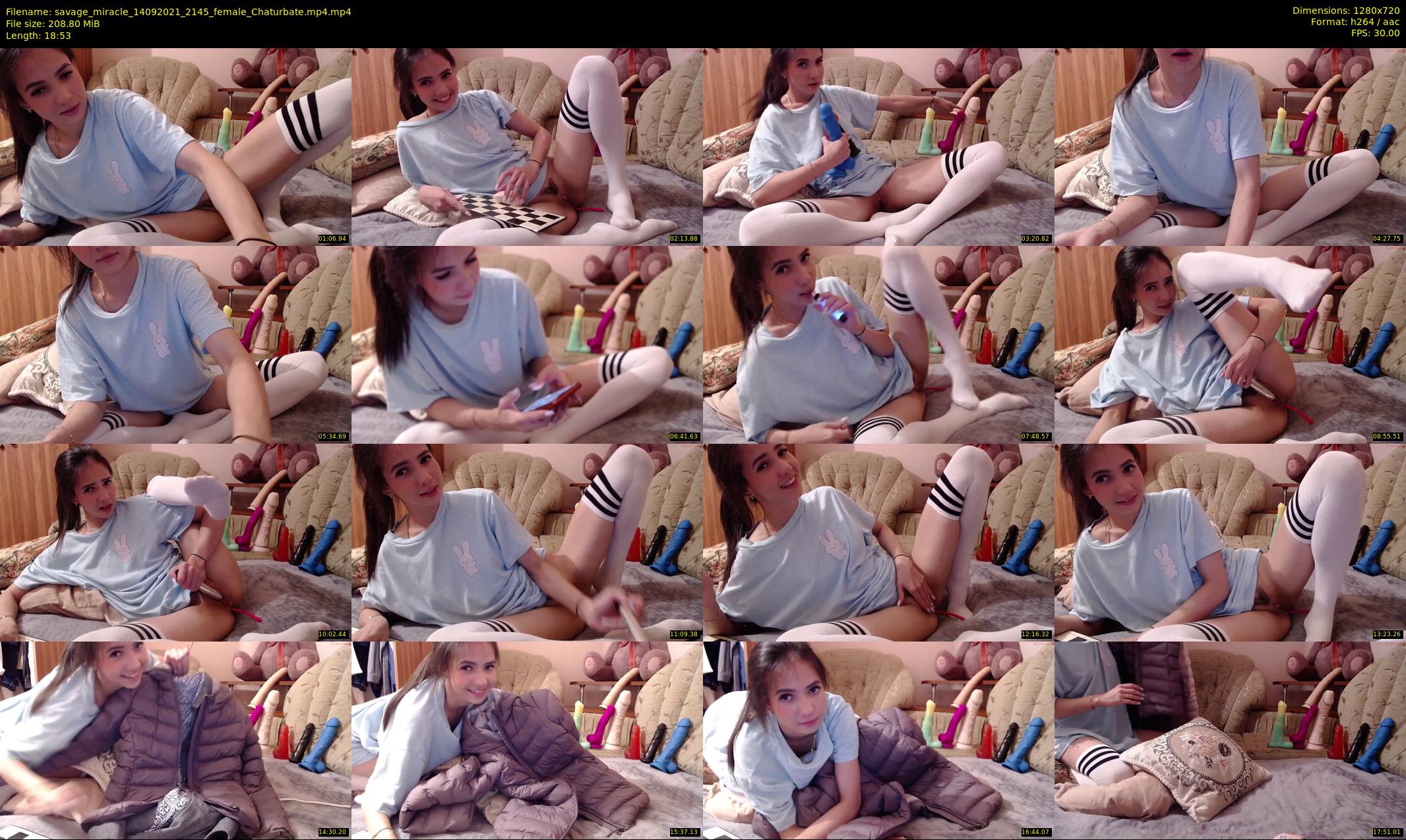 savage_miracle — 19 minute Chaturbate female cam show recording, 720p, Sep 14, 2021