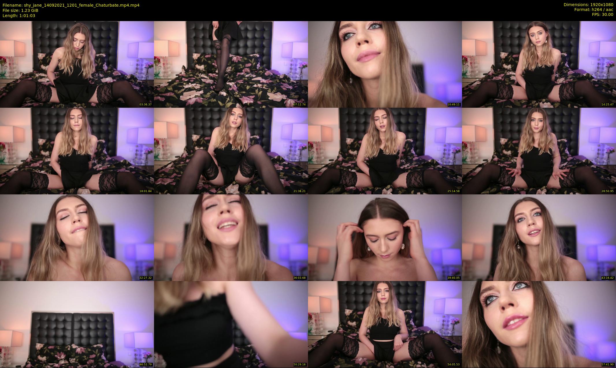 shy_jane — 62 minute Chaturbate female cam show recording, 1080p, Sep 14, 2021