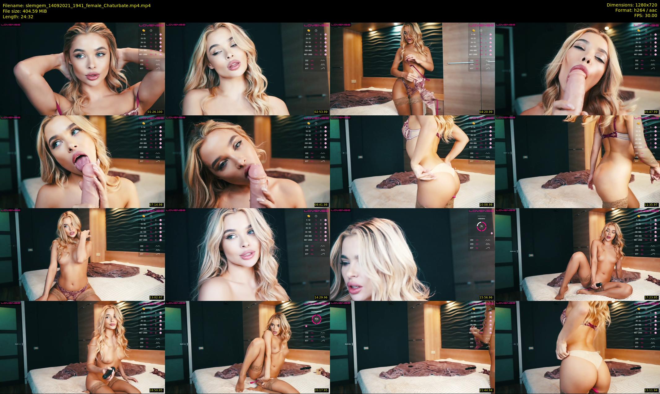 slemgem — 25 minute Chaturbate couple cam show recording, 720p, Sep 14, 2021