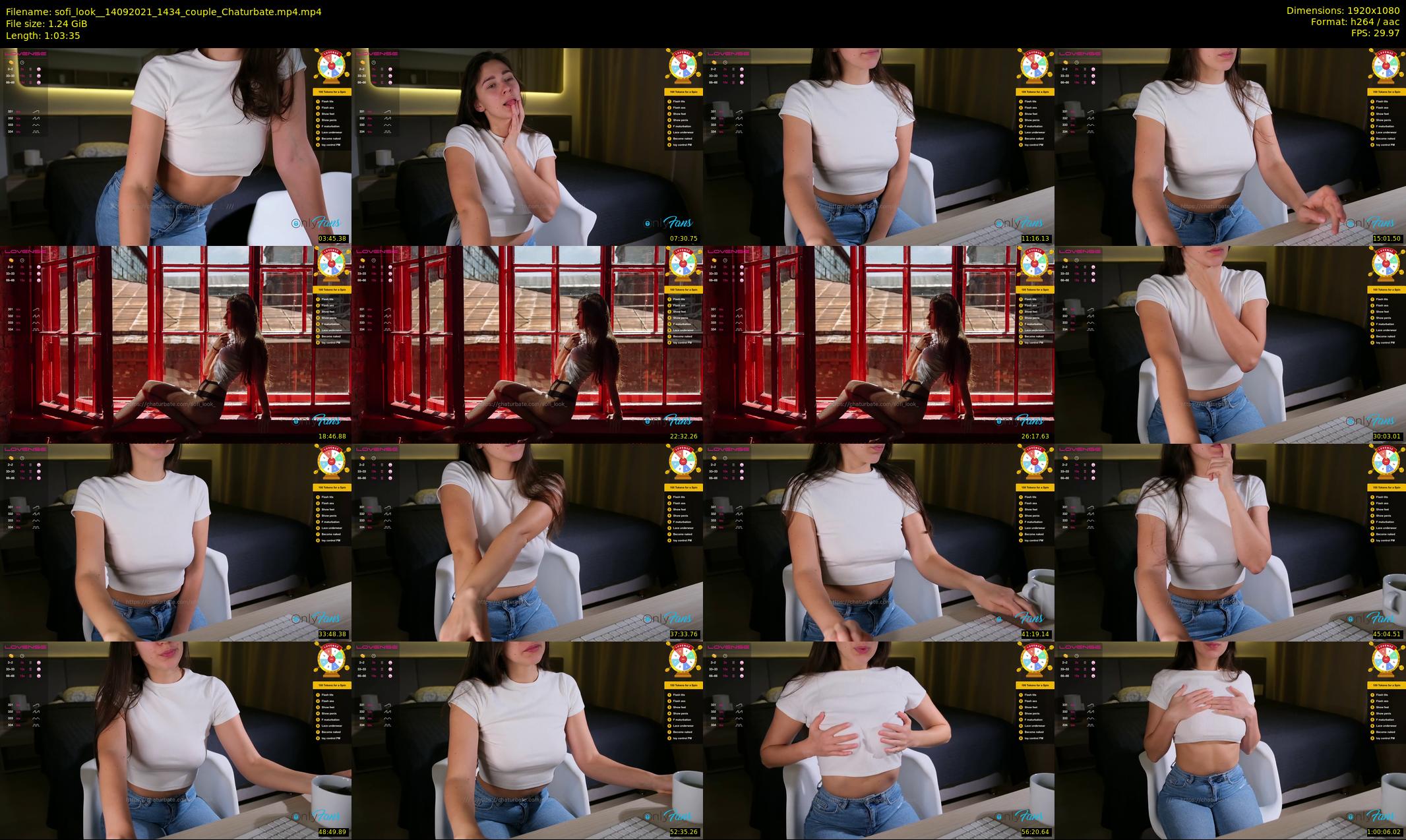 sofi_look_ — 64 minute Chaturbate couple cam show recording, 1080p, Sep 14, 2021