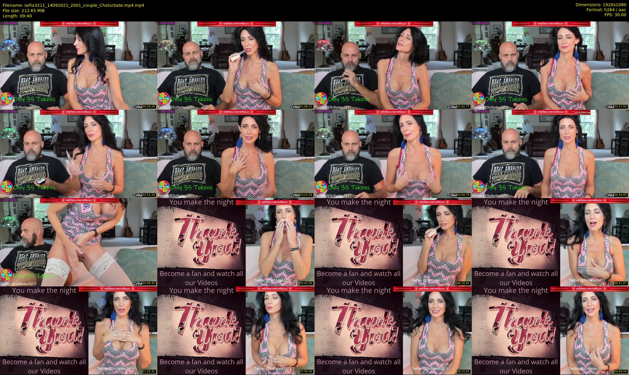 sofia3211 — 10 minute Chaturbate couple cam show recording, 1080p, Sep 14, 2021