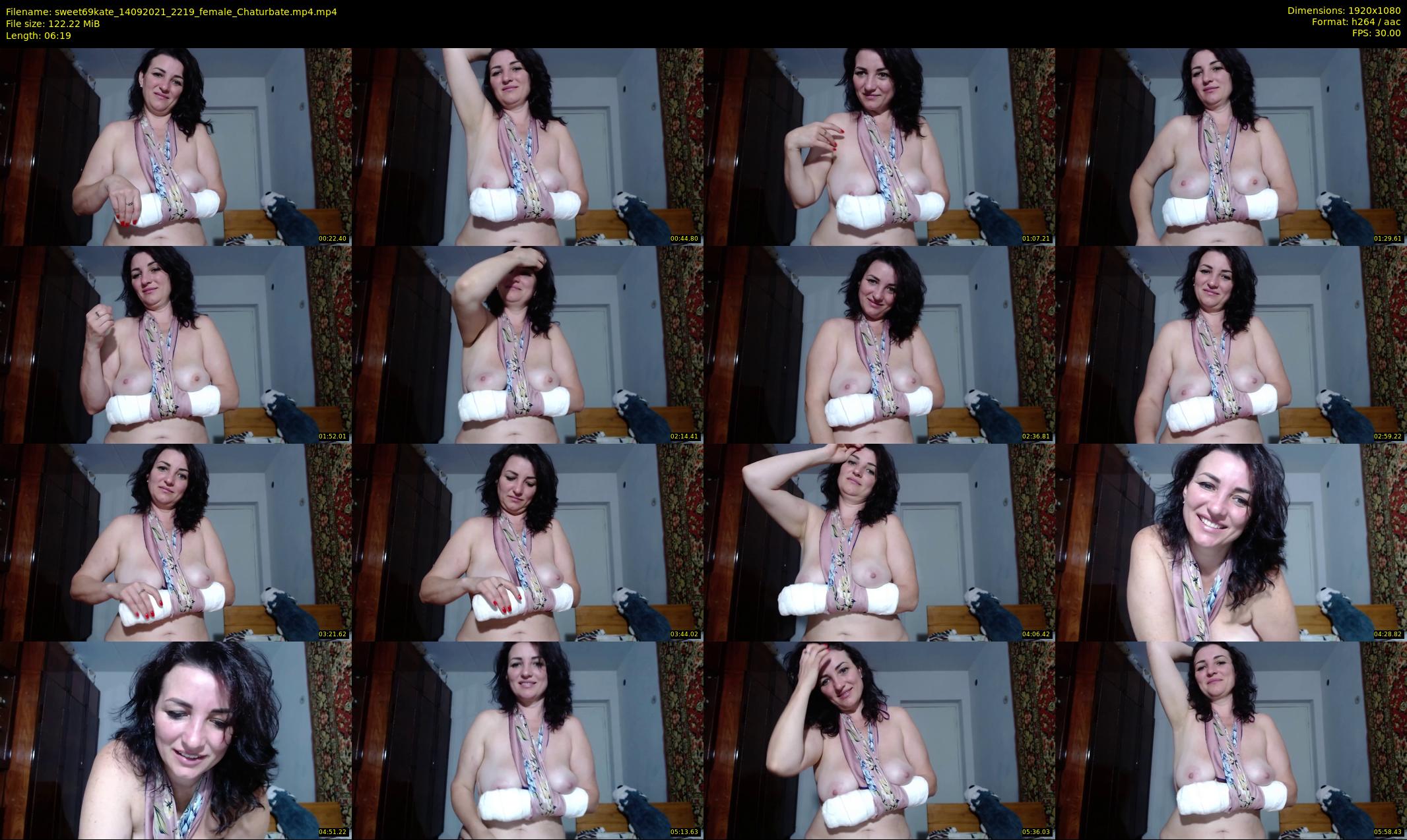 sweet69kate — 7 minute Chaturbate female cam show recording, 1080p, Sep 14, 2021