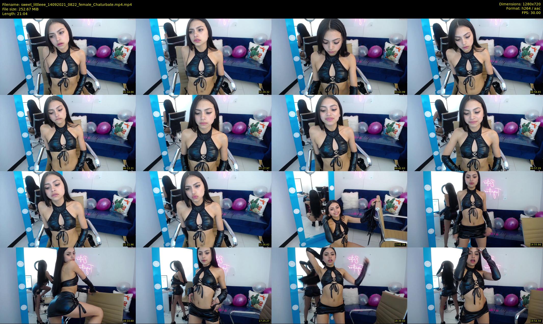 sweet_littleee — 22 minute Chaturbate female cam show recording, 720p, Sep 14, 2021